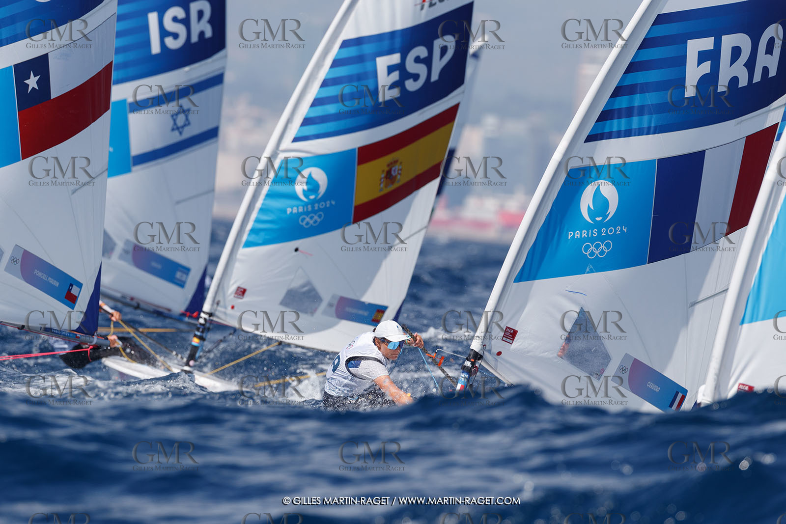 03 08 2024, Marseille (FRA), Paris 2024 Olympic Games, Sailing, Race Day 7