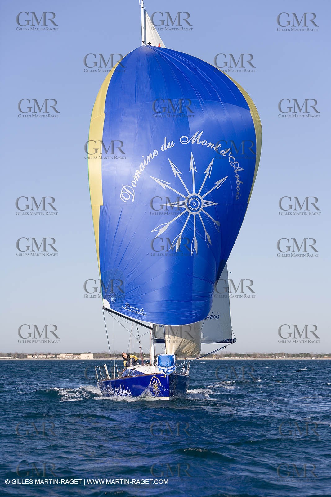 15 02 2007 - La Grande Motte (FRA) - Onedesign Figaro II - Thierry Duprey du Vorsent (Domaine de Monts d'Arbois)