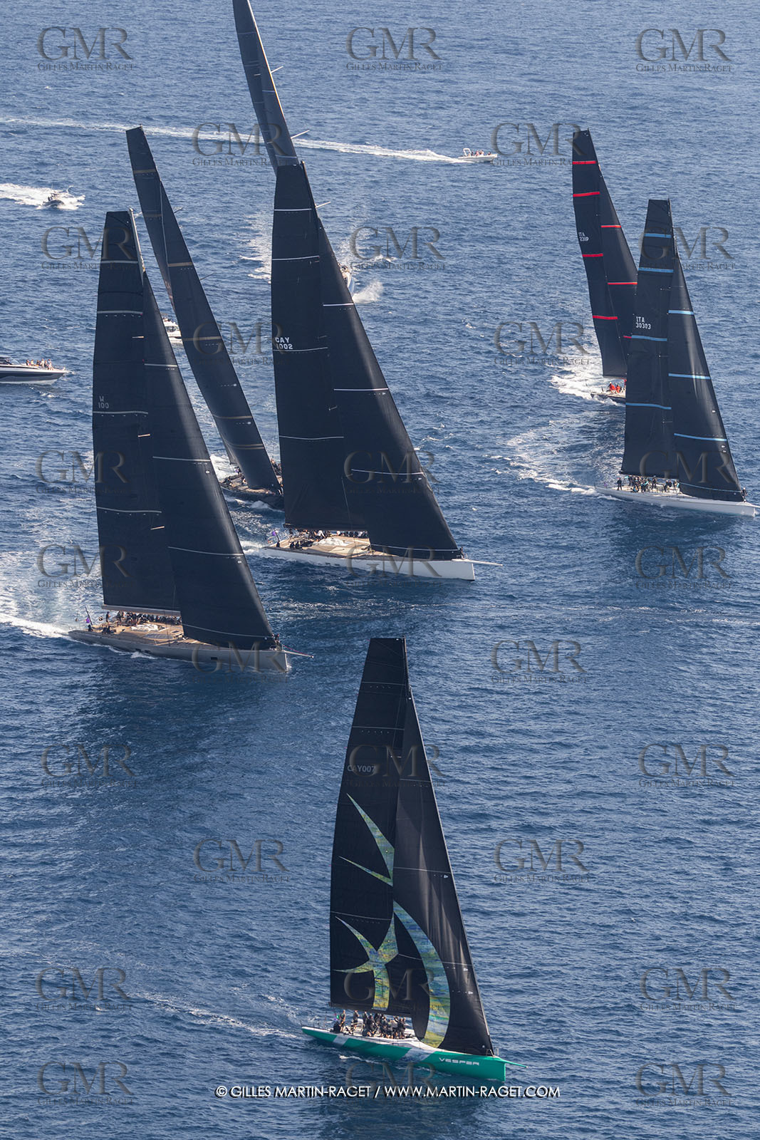 04 10 2025, Saint-Tropez (FRA), Les VoIles de Saint-Tropez 2025, Race Day 6