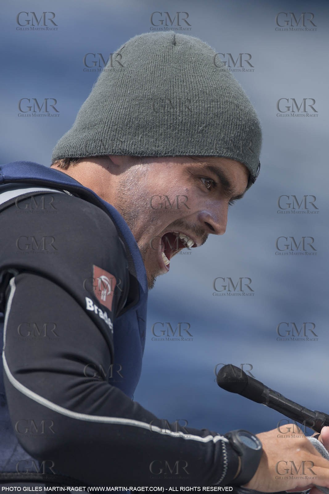 10 04 2015, Marseille (FRA), Yachting Club de la Pointe Rouge - Coupe Internationale de Printemps des 470, Day 3