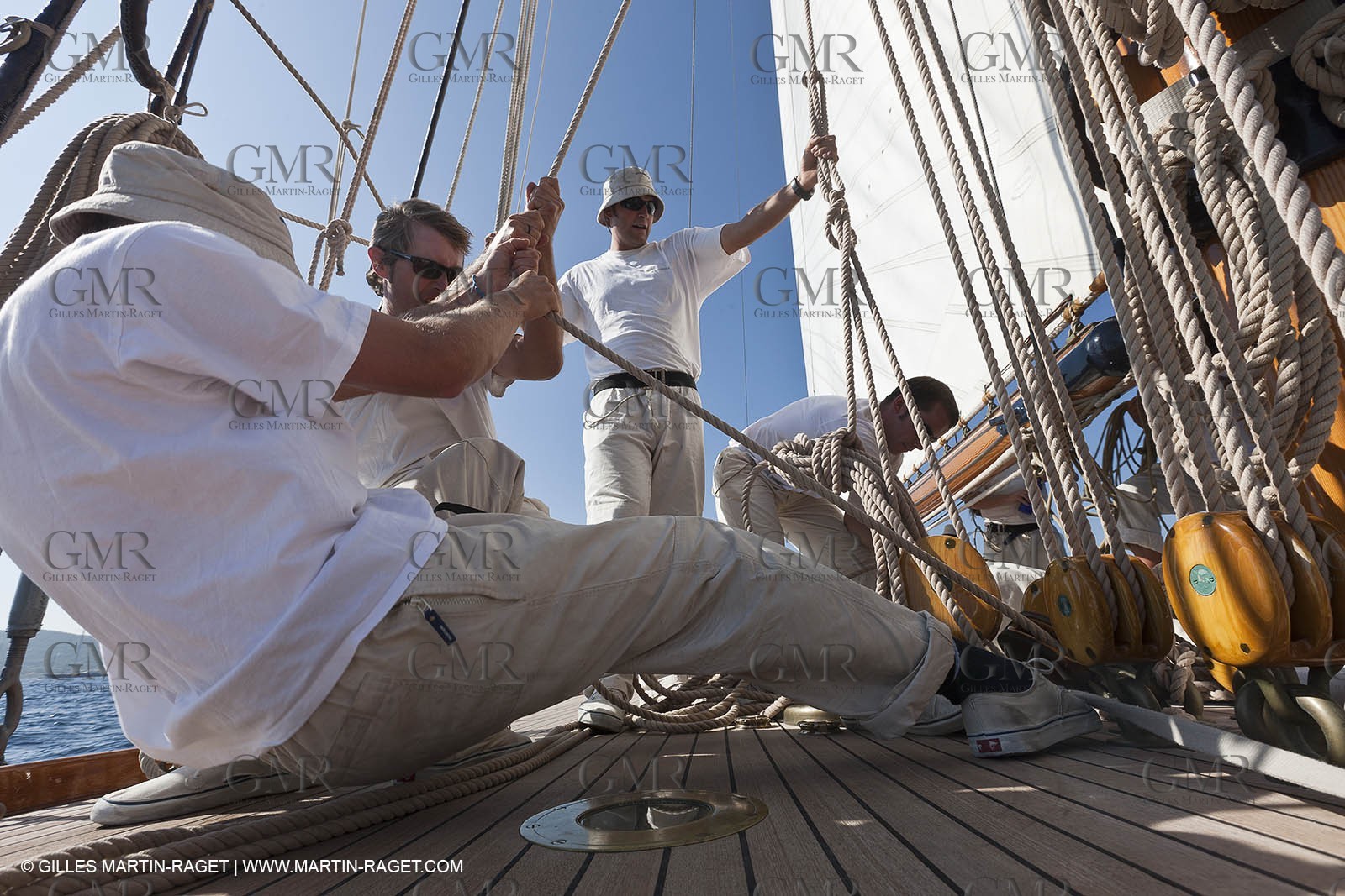 01 10 2011 - Saint Tropez (FRA,13) - Voiles de Saint Tropez 2011 - Classic Yachts - Day 5 - Onboard Mariquita