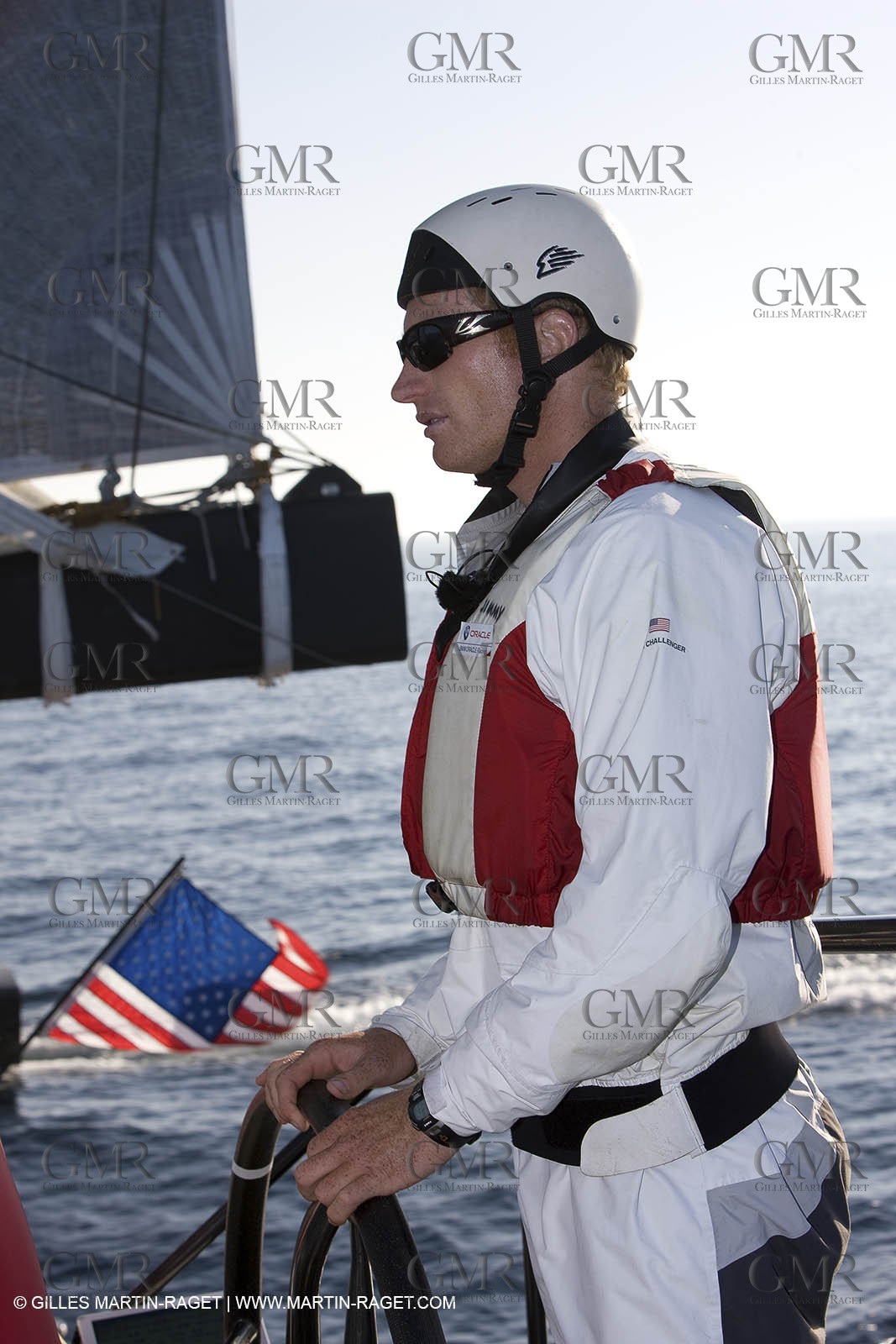 18 11 2008 - San Diego (CA, USA) - America's Cup - BMW ORACLE Racing - 90 ft trimaran sea trials - San Diego