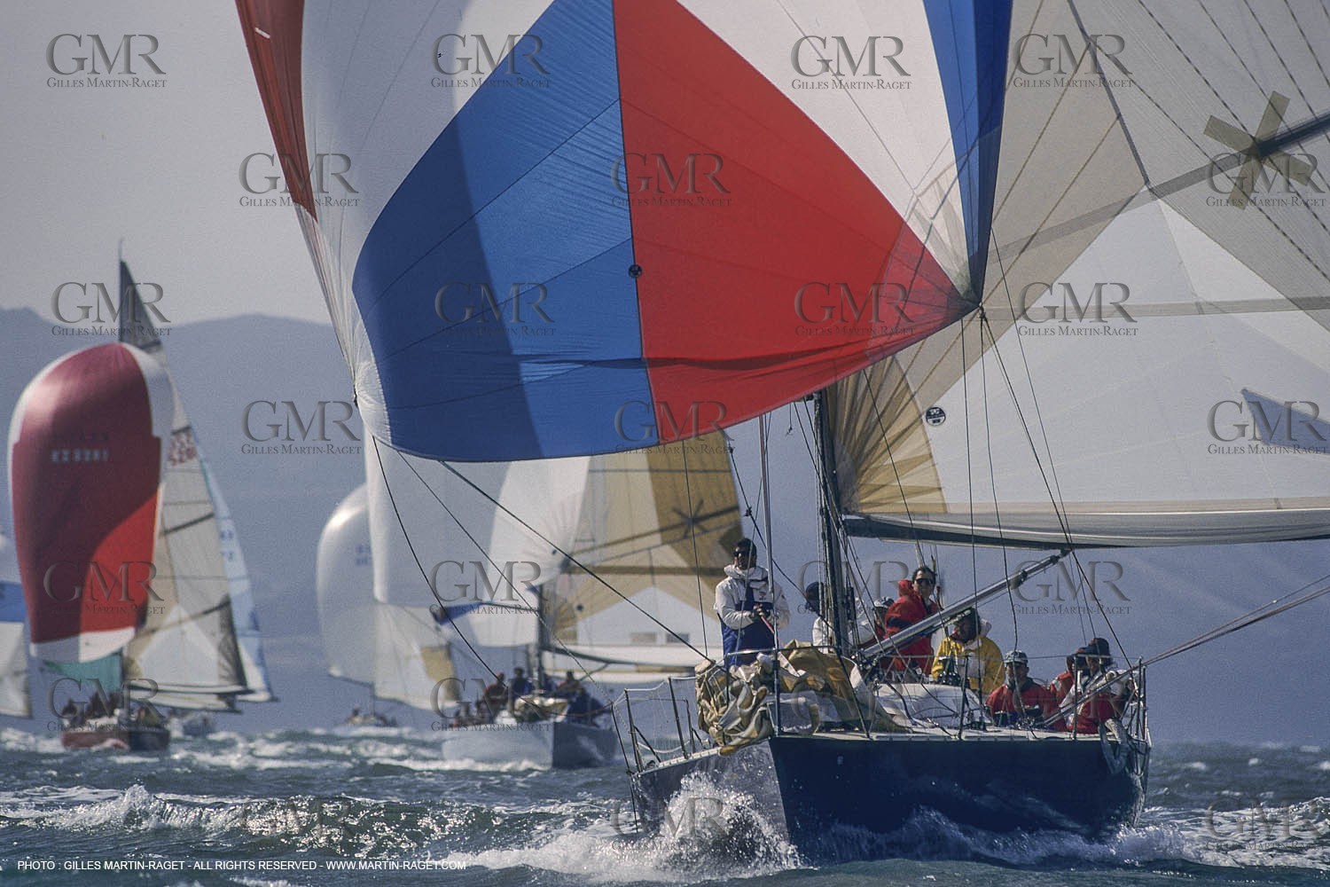 Sailing, Yacht Racing, One Ton Cup 1987, San Francisco (USA, CA)