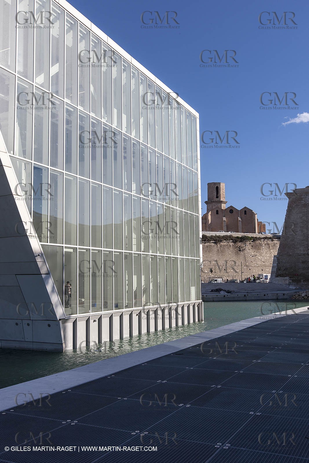 11 01 2013 - Marseille (FRA,13) - Marseille Provence 2013, Capitale européenne de la Culture, Ewplanade du J4, MUCEM et Villa Méditerrannée