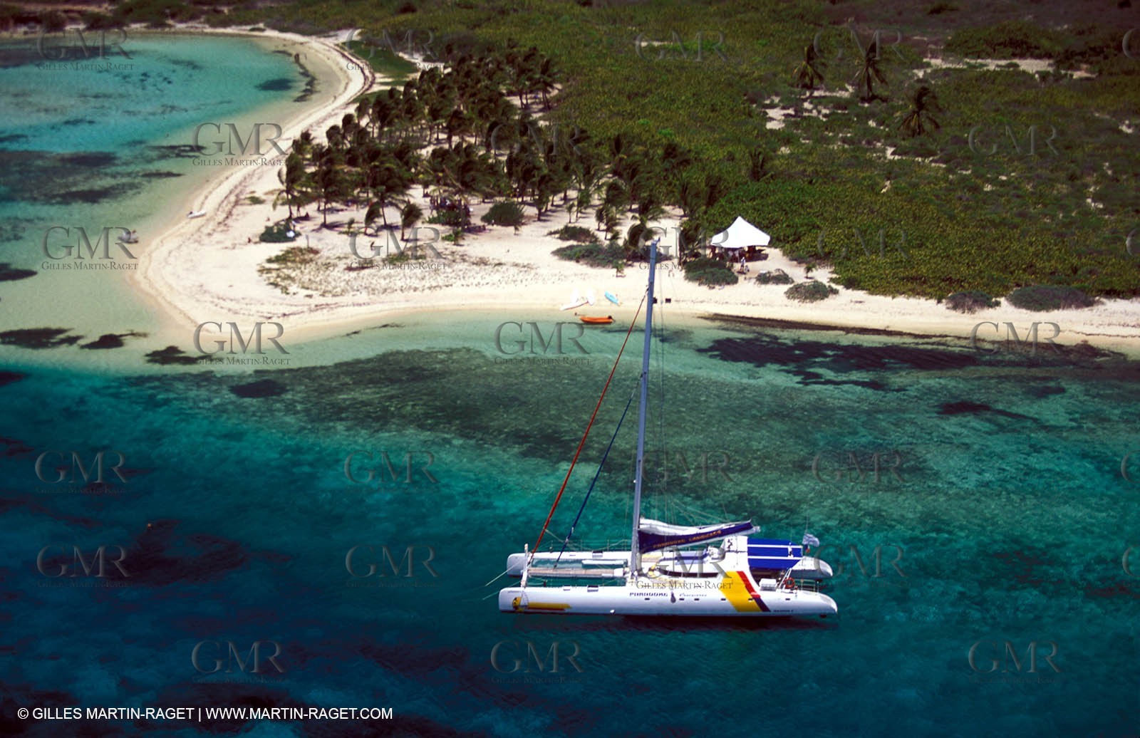 Cruising multihull mooring