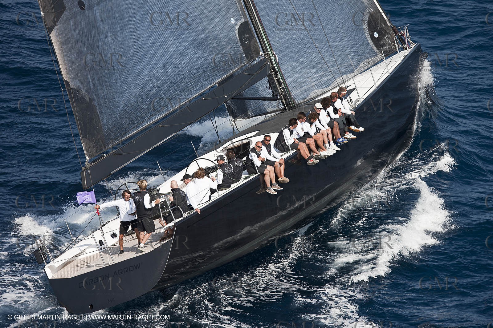 02 10 2010 - Saint Tropez (FRA,13) - Voiles de Saint Tropez 2010 - Carbon Arrow