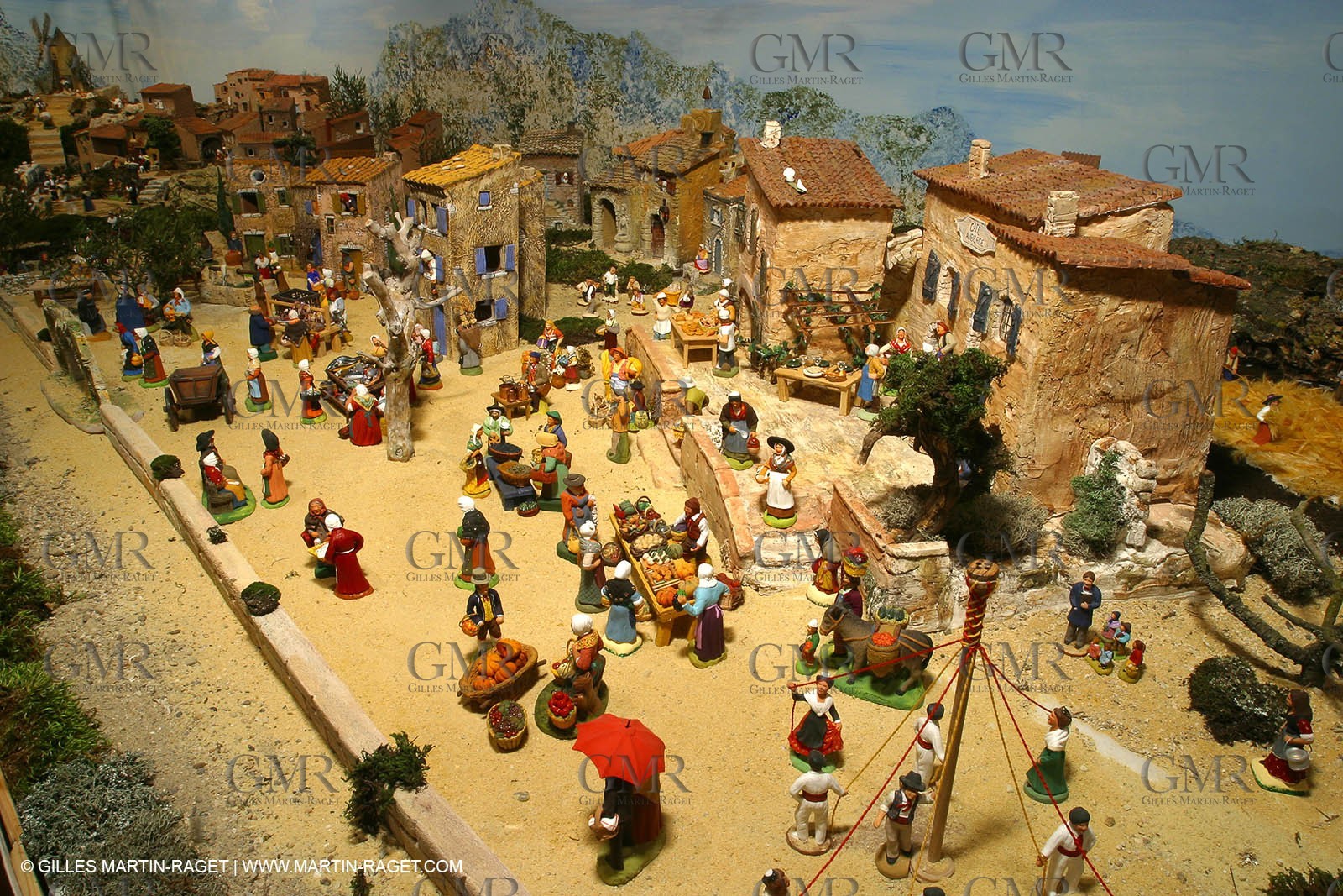 Great crib from les Saintes Maries de la mer (FRA, 13) for Christmas, December 2010