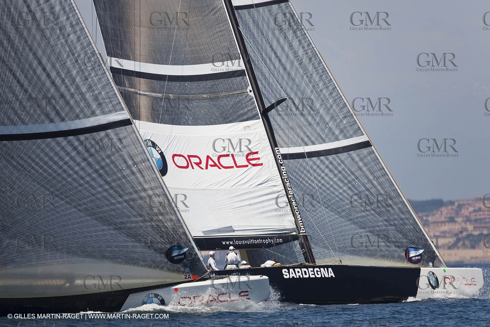 23 05 2010 - La Maddalena (ITA, Sardinia) Louis Vuitton Trophy - BMW ORACLE Racing - Racing Day 2