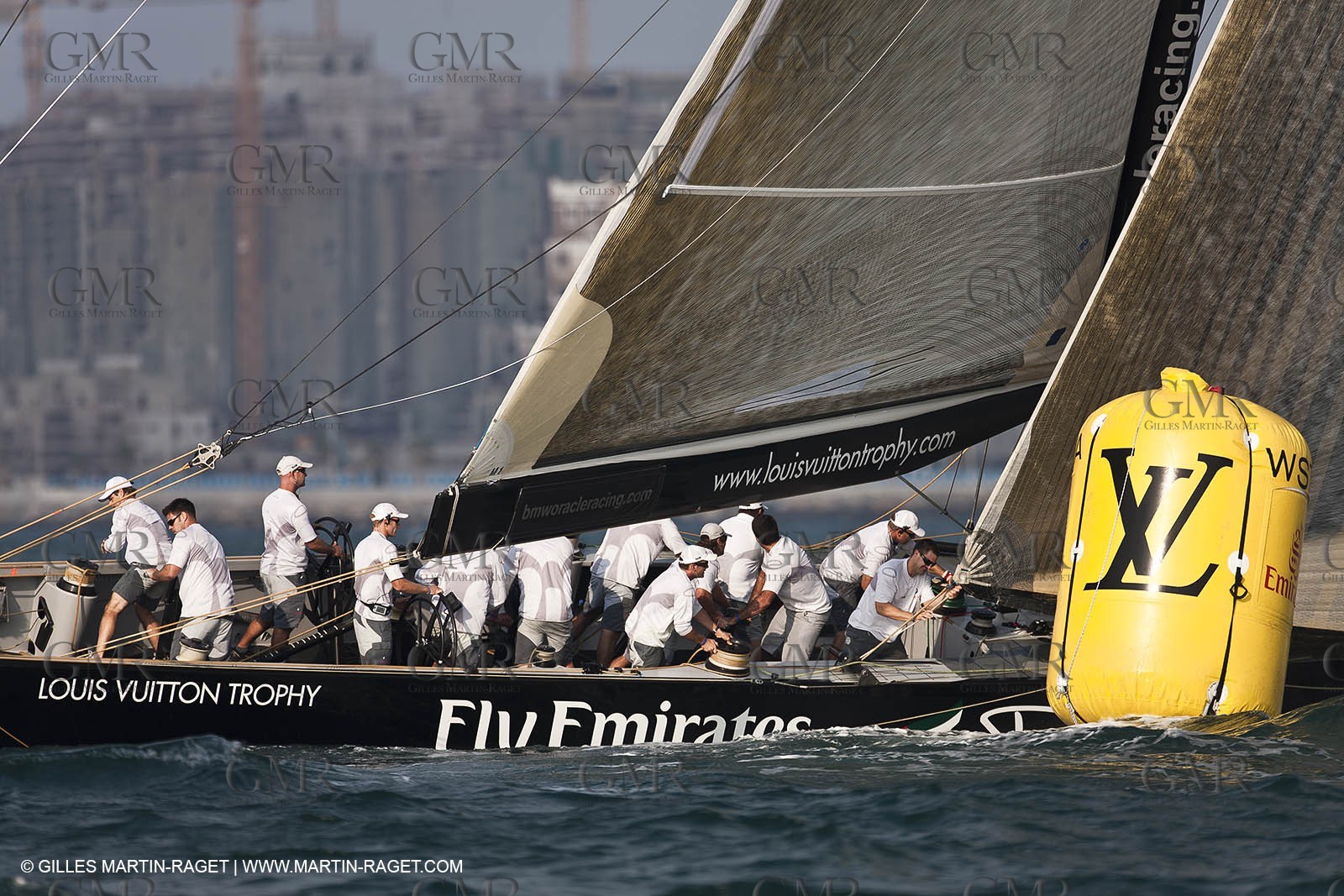 14 11 2010 - Dubai (UAE) - Dubai Louis Vuitton Trophy -  BMW ORACLE Racing - Race Day 1 - Vs All 4 one
