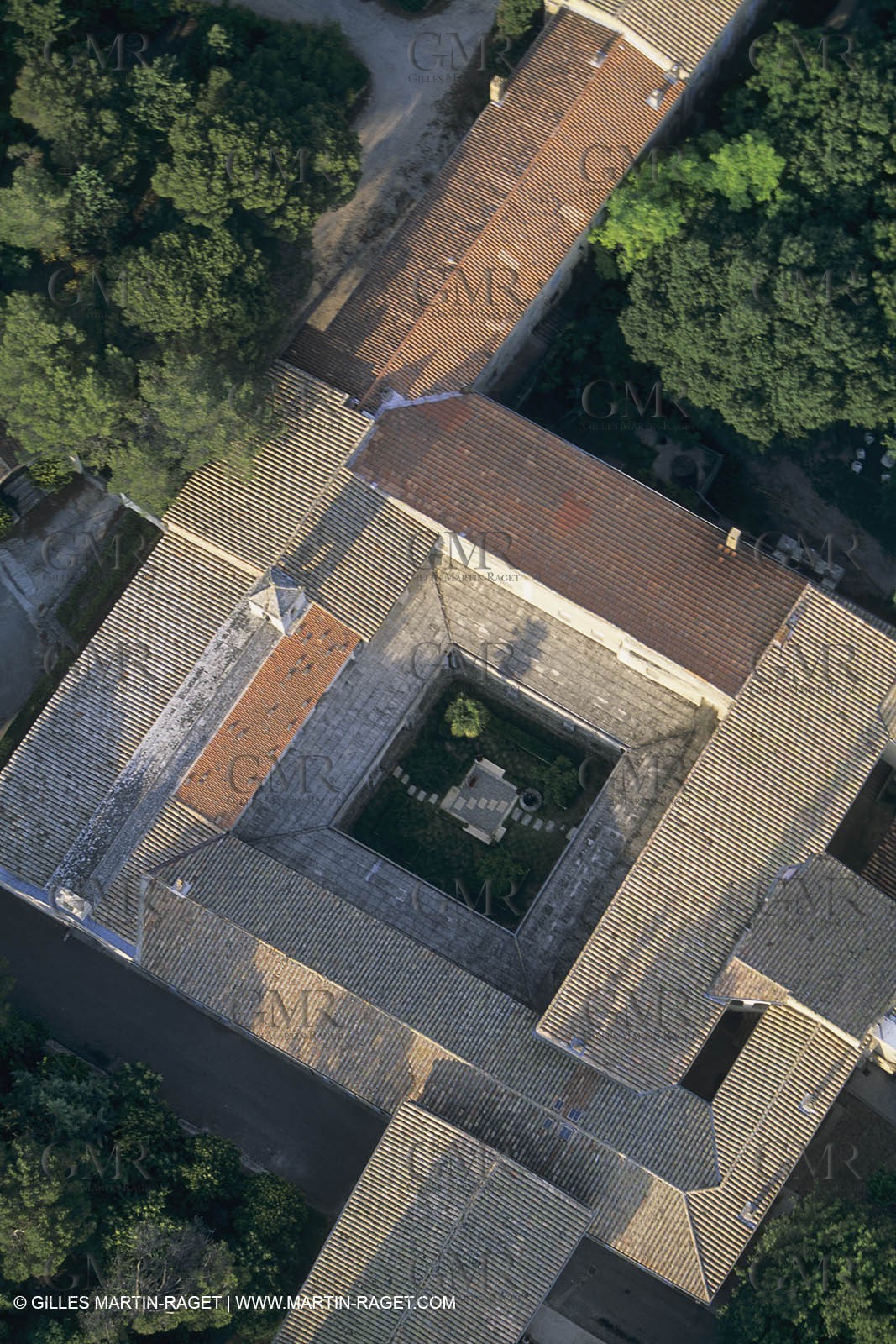 France, Provence, La Montagnette, , Abbaye St Michel de Frigolet