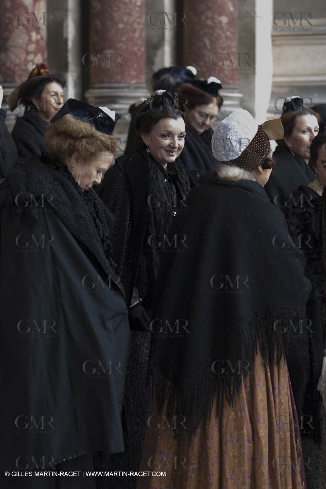 13 01 2012 - Marseille (FRA,13), Opening week-end for MP 2013, European capital of Culture, Traditional costumes from Provence