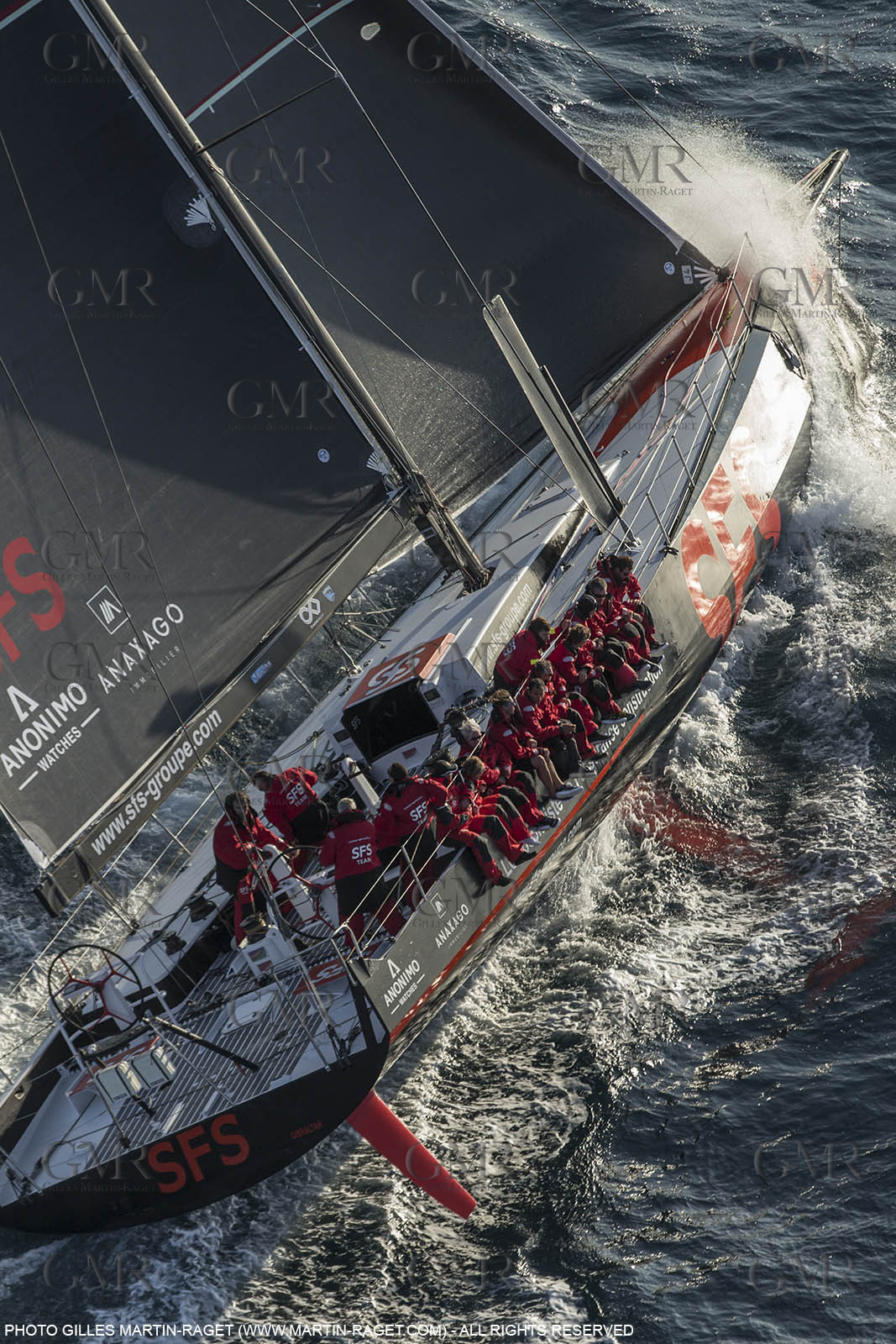 24 mars 2016   Marseille (FRA,13), SFS II (skipper Lionel Péan), last training before Marseille Sailing Week