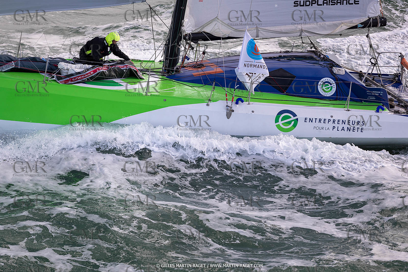 07 11 2021, Le Havre (FRA), Départ Transat Jacques Vabre 2021
