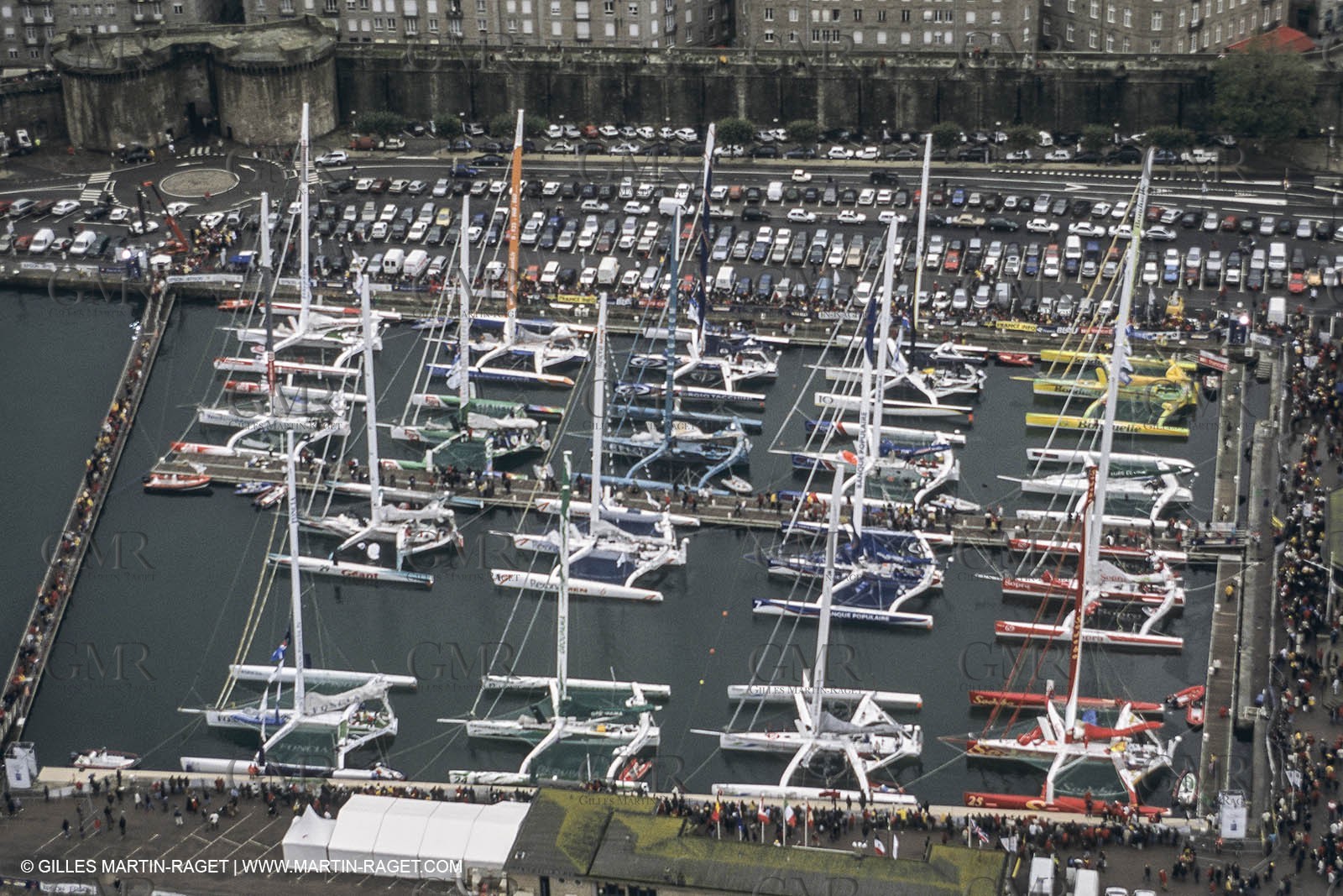 Courses à la voile, courses au large, Route Rhum, Ambiances à saint Malo