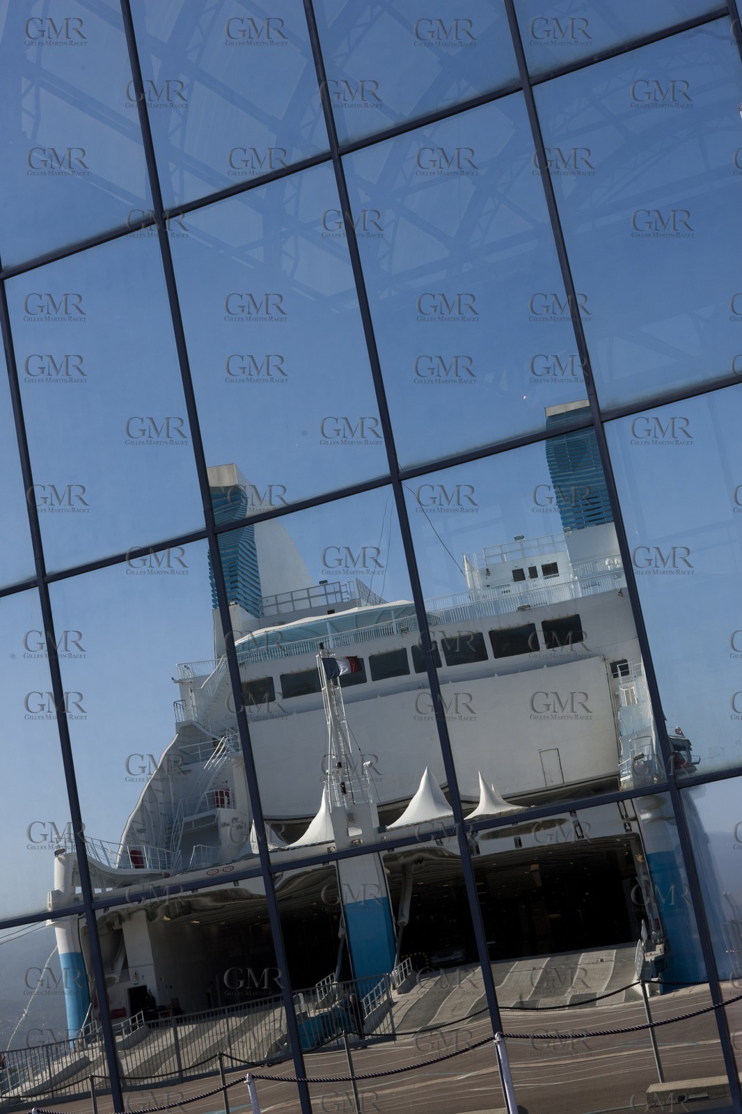 16 02 2012 - Ajaccio (FRA, Corse) -  La Méridionale shipping company- Piana at Ajaccio