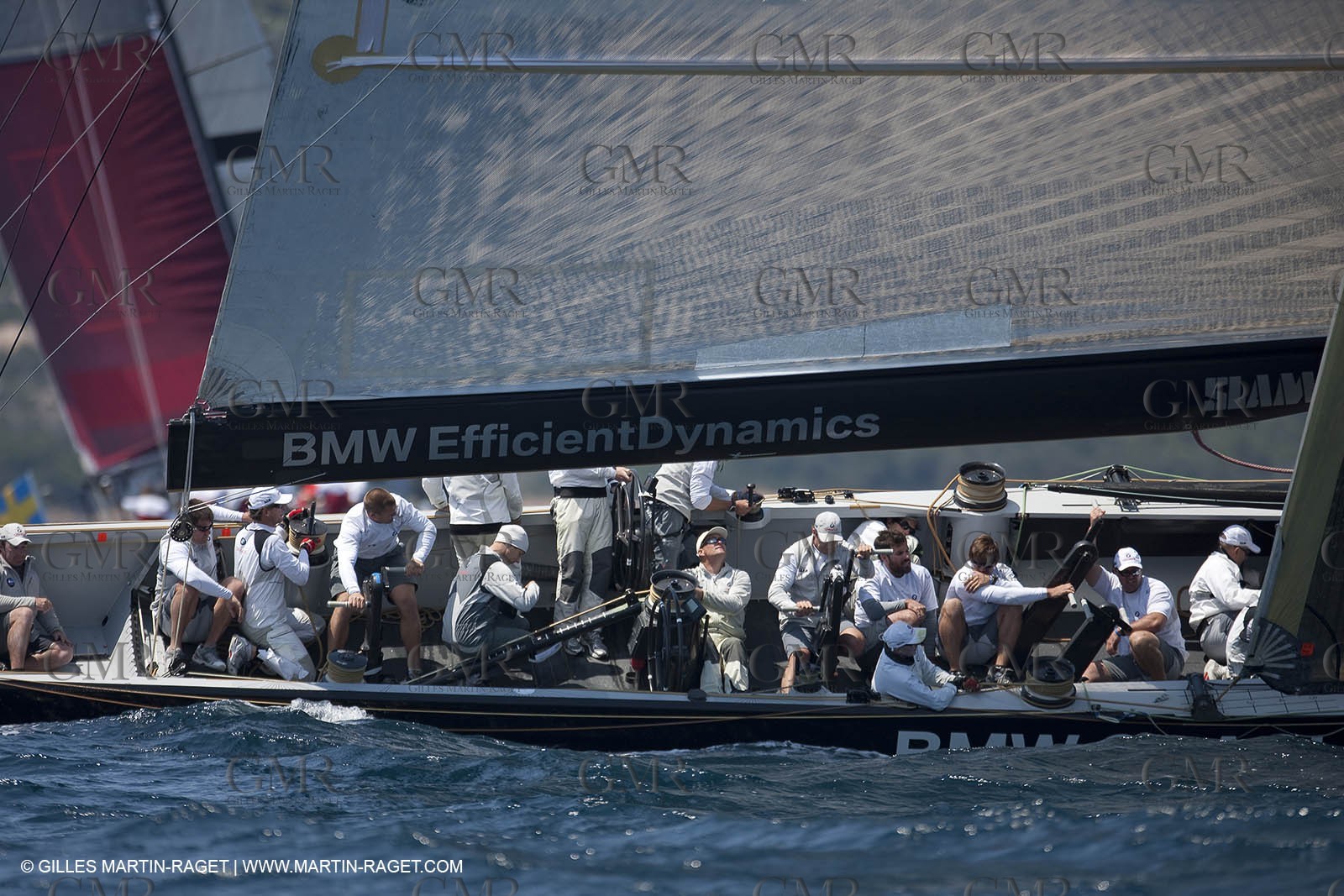 19 05 2010 - La Maddalena (ITA, Sardinia) Louis Vuitton Trophy - BMW ORACLE Racing - Training