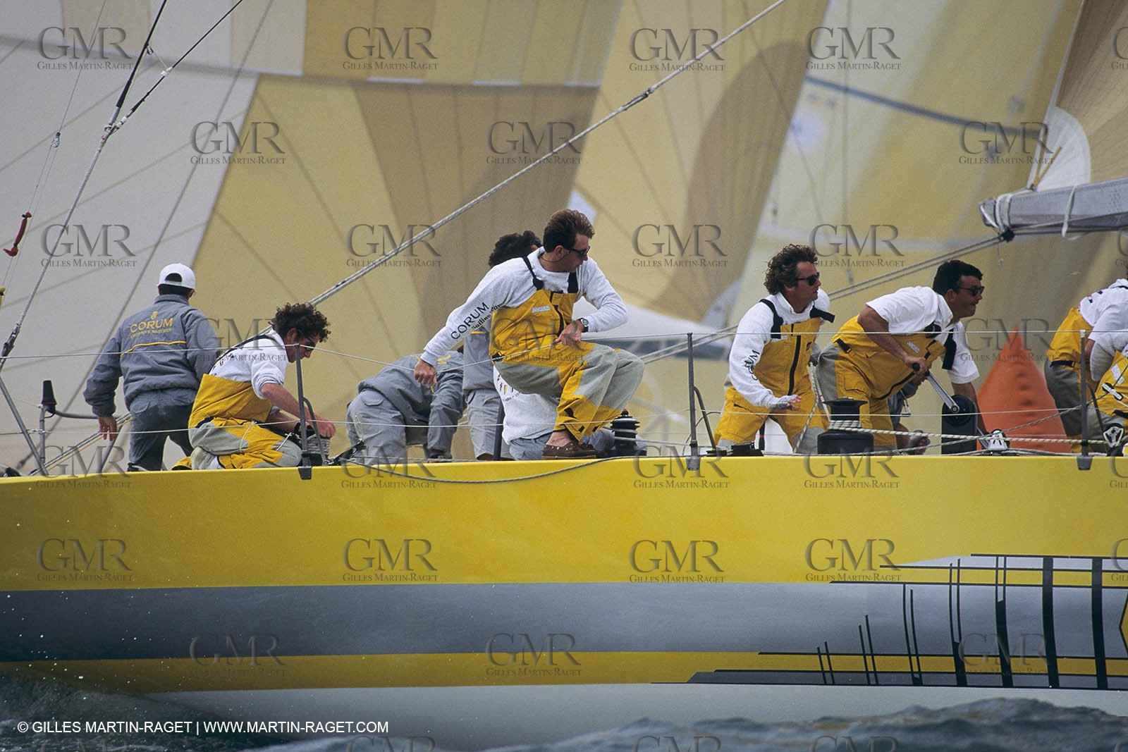 Sailing, Yacht Racing, Admiral's Cup, Cowes Week, Corum Sailing Team