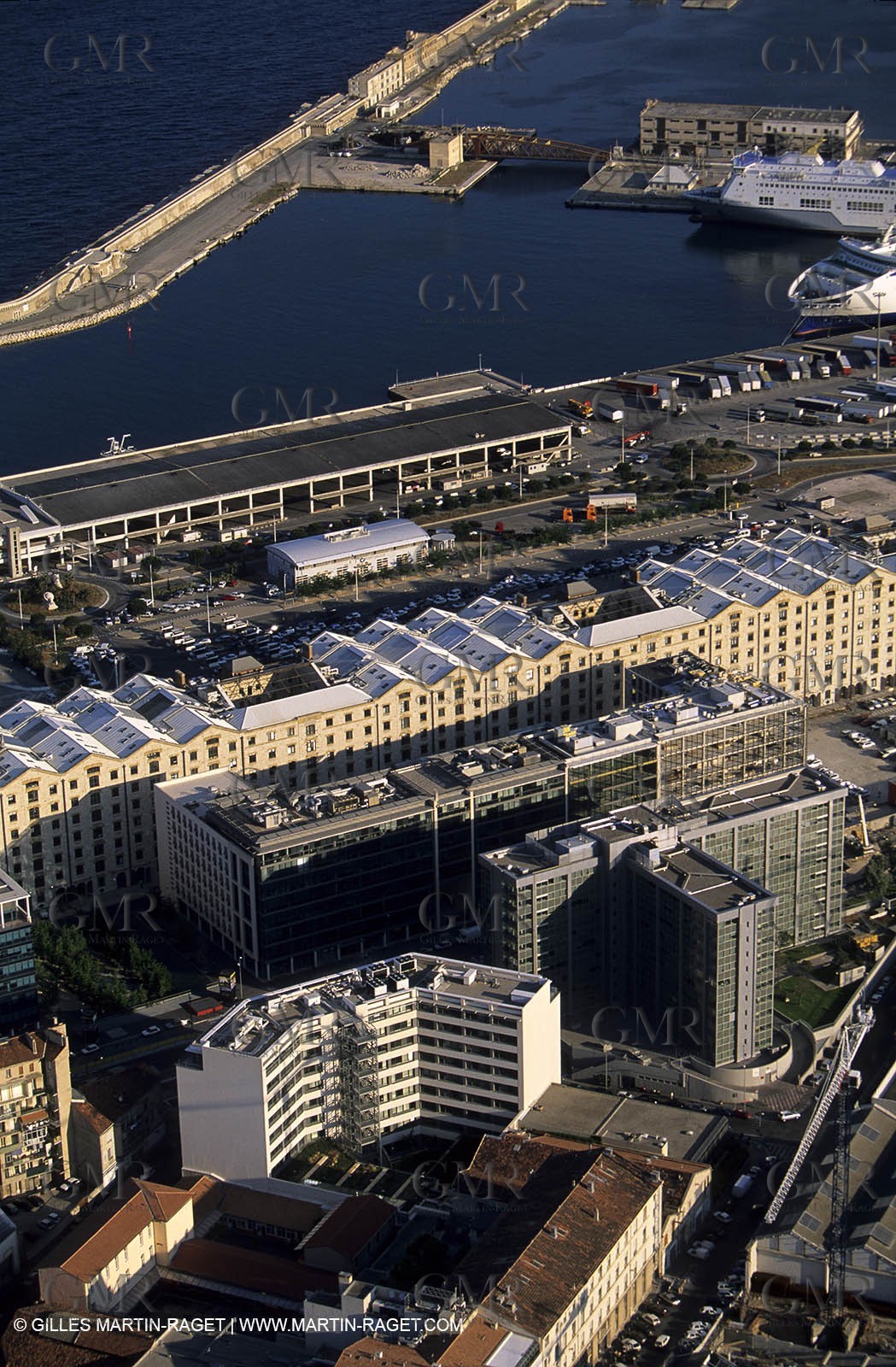 Marseilles, La Joliette area