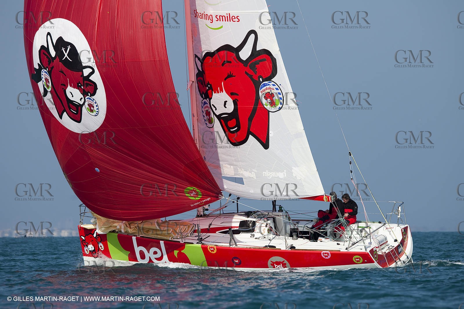 13 03 2010 - La Grande Motte   Port Camargue (FRA) - Groupe Bel - Entraînement Kito de Pavant   Sébastien Audigane en vue de la Transat AG2R 2010