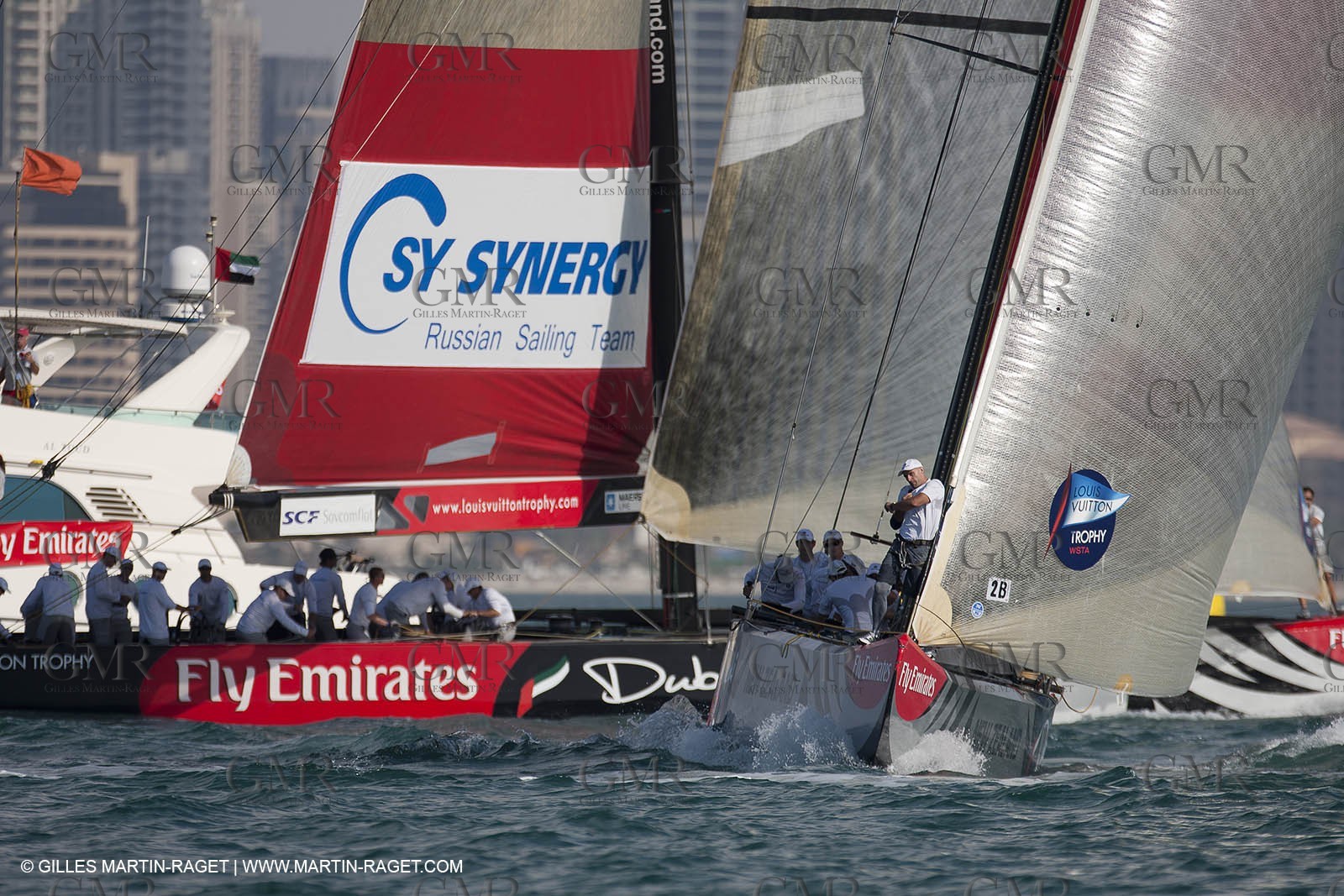 16 11 2010 - Dubai (UAE) - Dubai Louis Vuitton Trophy -  BMW ORACLE Racing Vs Synergy