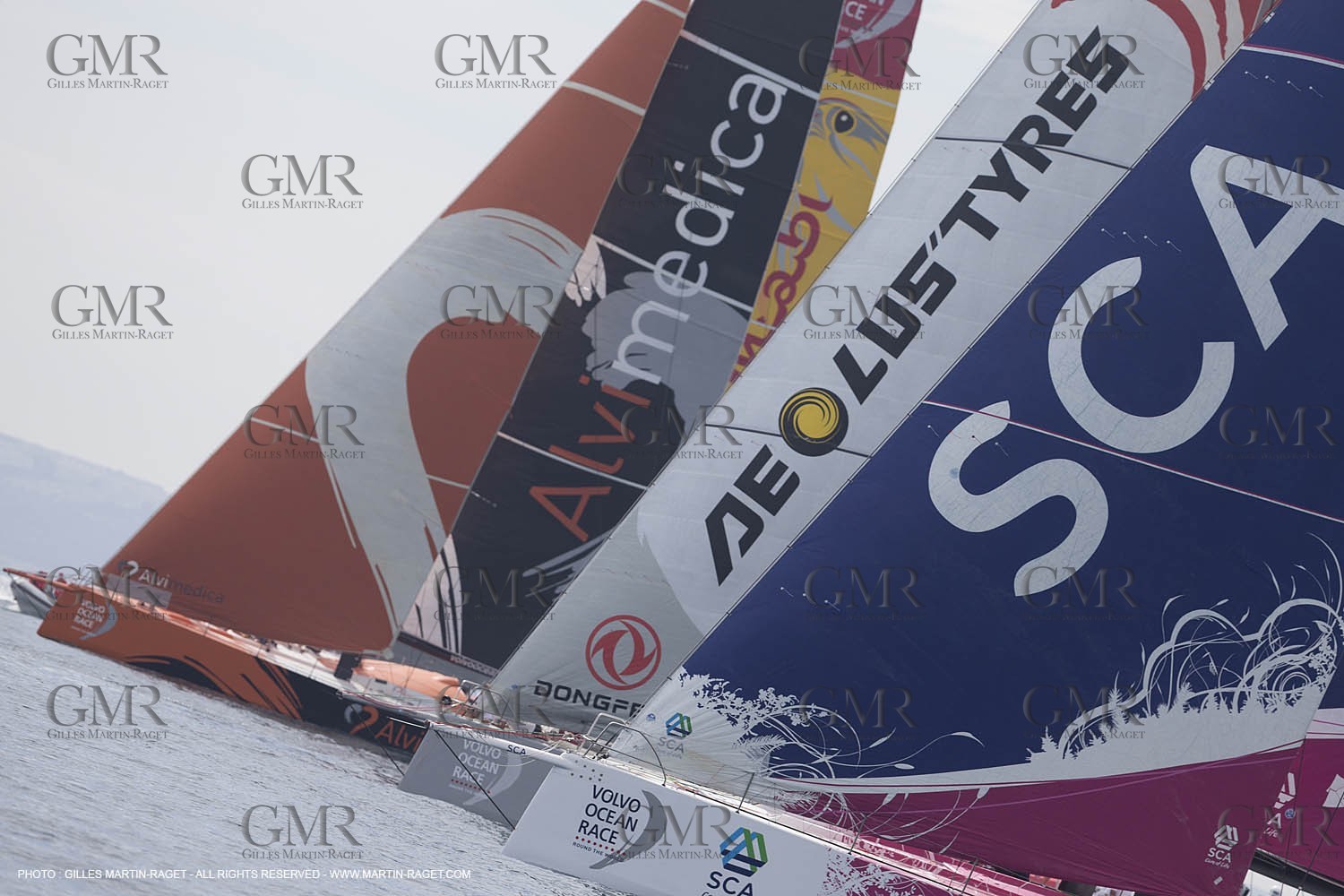10 10 2014, Alicante (ESP), Volvo Ocean Race 2014-15, Team Alvimedica, Pro-Am race