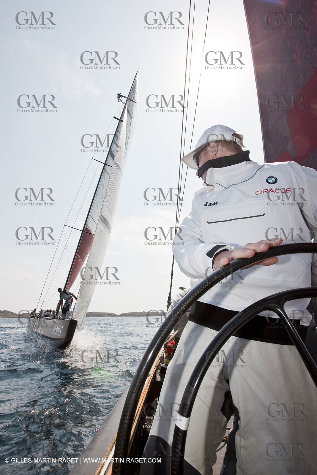 19 05 2010 - La Maddalena (ITA, Sardinia) Louis Vuitton Trophy - BMW ORACLE Racing - Training