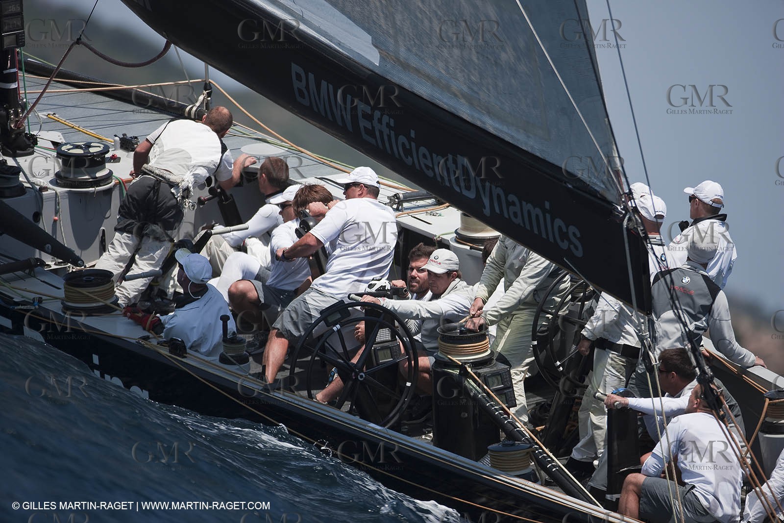 19 05 2010 - La Maddalena (ITA, Sardinia) Louis Vuitton Trophy - BMW ORACLE Racing - Training