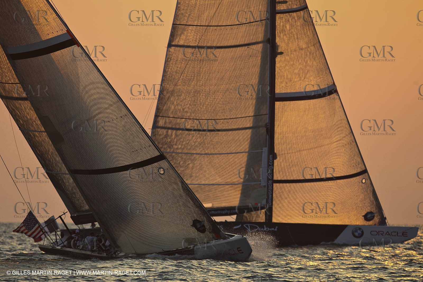 14 11 2010 - Dubai (UAE) - Dubai Louis Vuitton Trophy -  BMW ORACLE Racing - Race Day 1 - Vs All 4 one