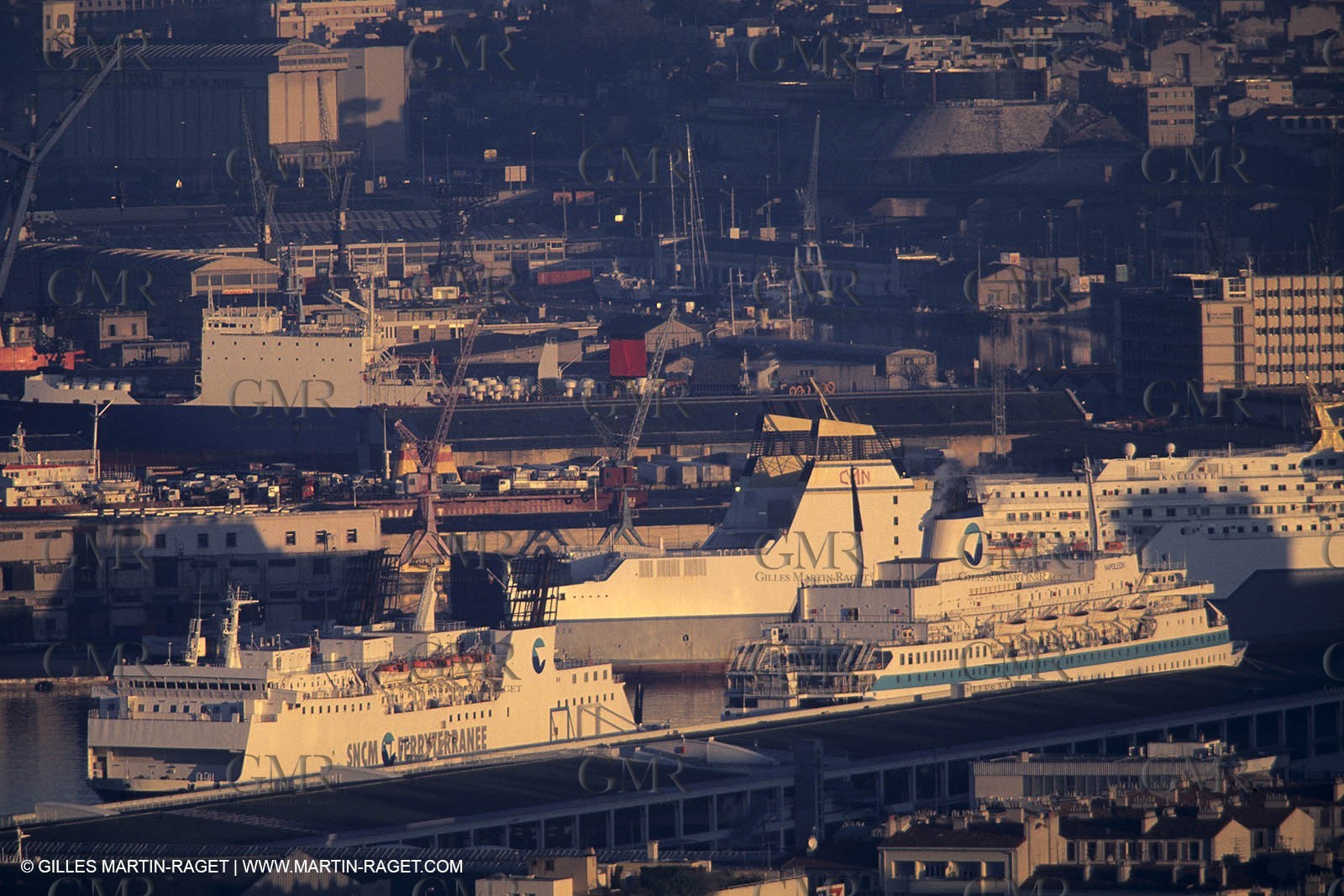 Marseille(FRA) harbour activities