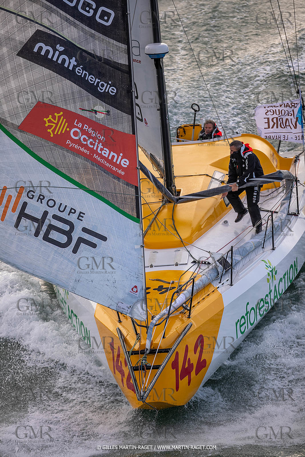 07 11 2021, Le Havre (FRA), Départ Transat Jacques Vabre 2021