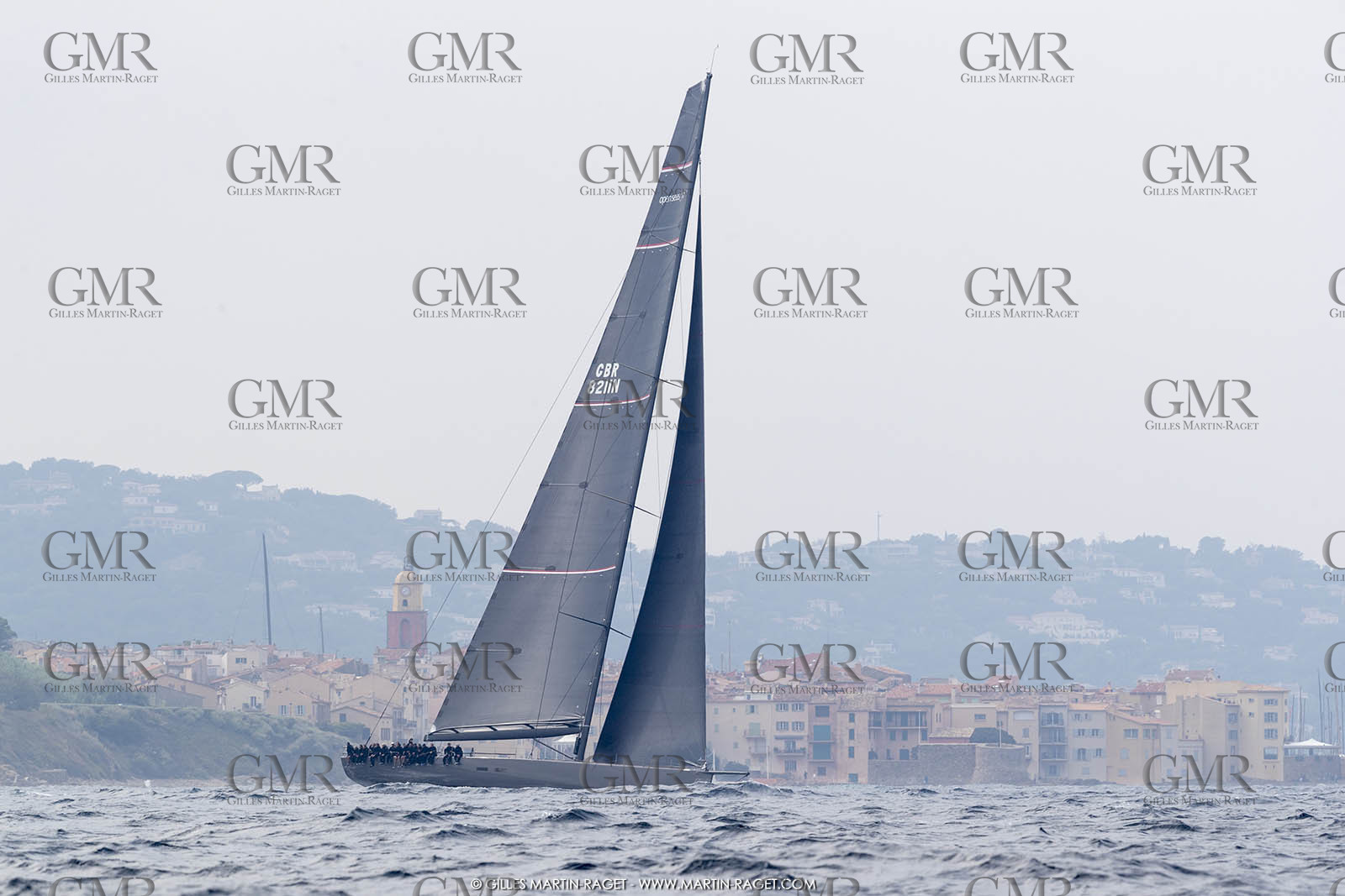 01 10 2017, Saint-Tropez (FRA,83), Les Voiles de Saint-Tropez 2017, Entrainements libres et arrivée de la Coupe du Yacht Club de France