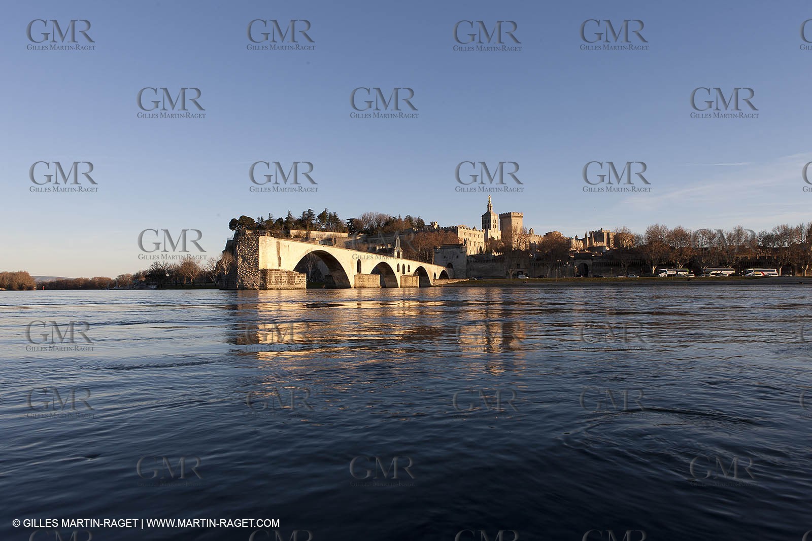 2012,Avignon (FRA,84), Popes palace, Saint Beneze bridge