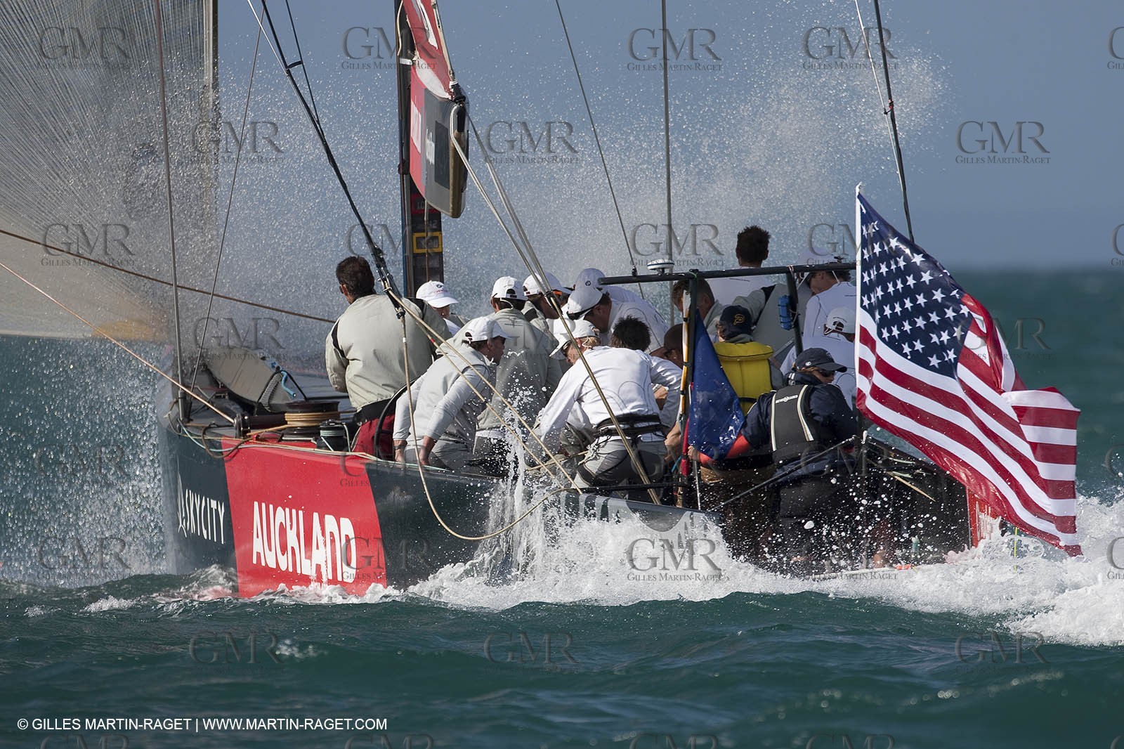 05 02 2009 - Auckland (NZL) -  Louis Vuitton Pacific Series -  Racing Day 4 - Round Robin 2