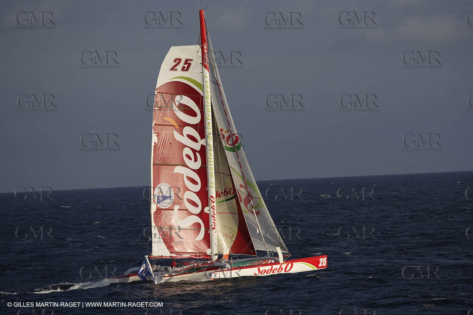 11 10 2008  -Lorient (FRA)  -  Multis Orma - Sodebo (Thomas Coville) - Route du Rhum 2006 training