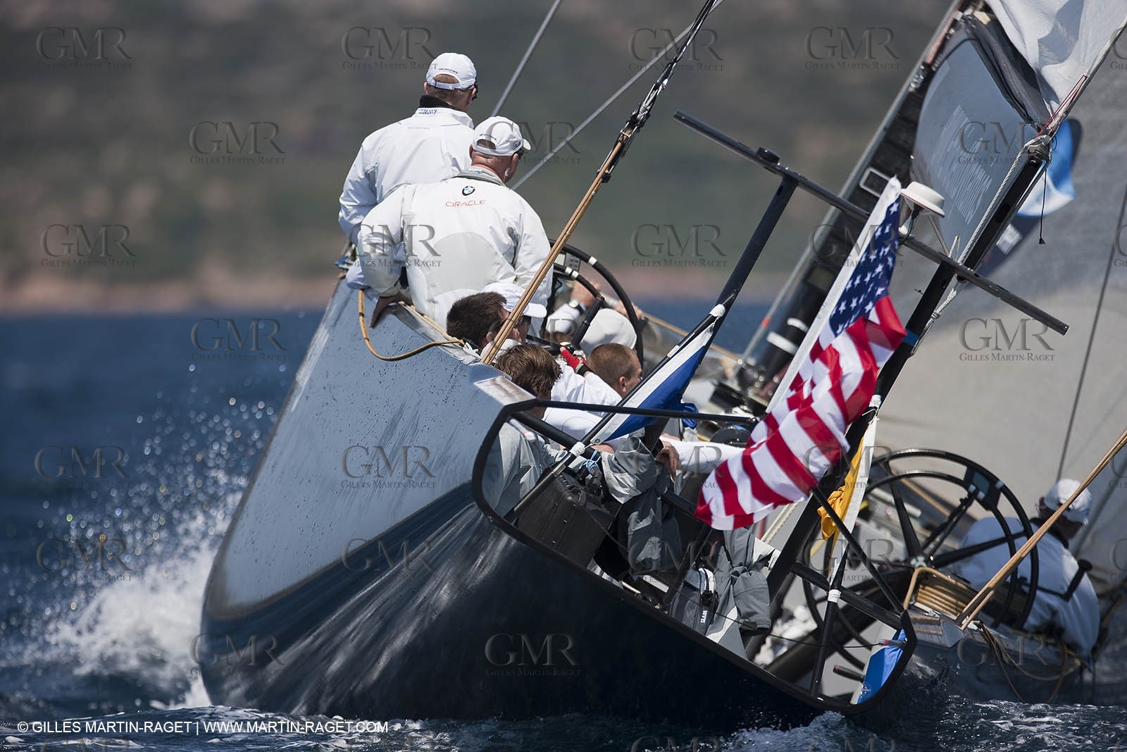 19 05 2010 - La Maddalena (ITA, Sardinia) Louis Vuitton Trophy - BMW ORACLE Racing - Training