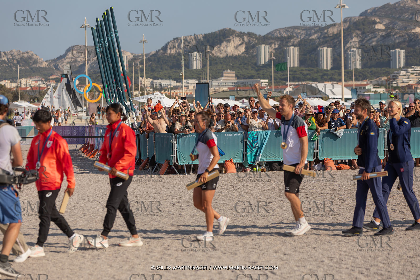 08 08 2024, Marseille (FRA), Paris 2024 Olympic Games, Sailing, Race Day 12