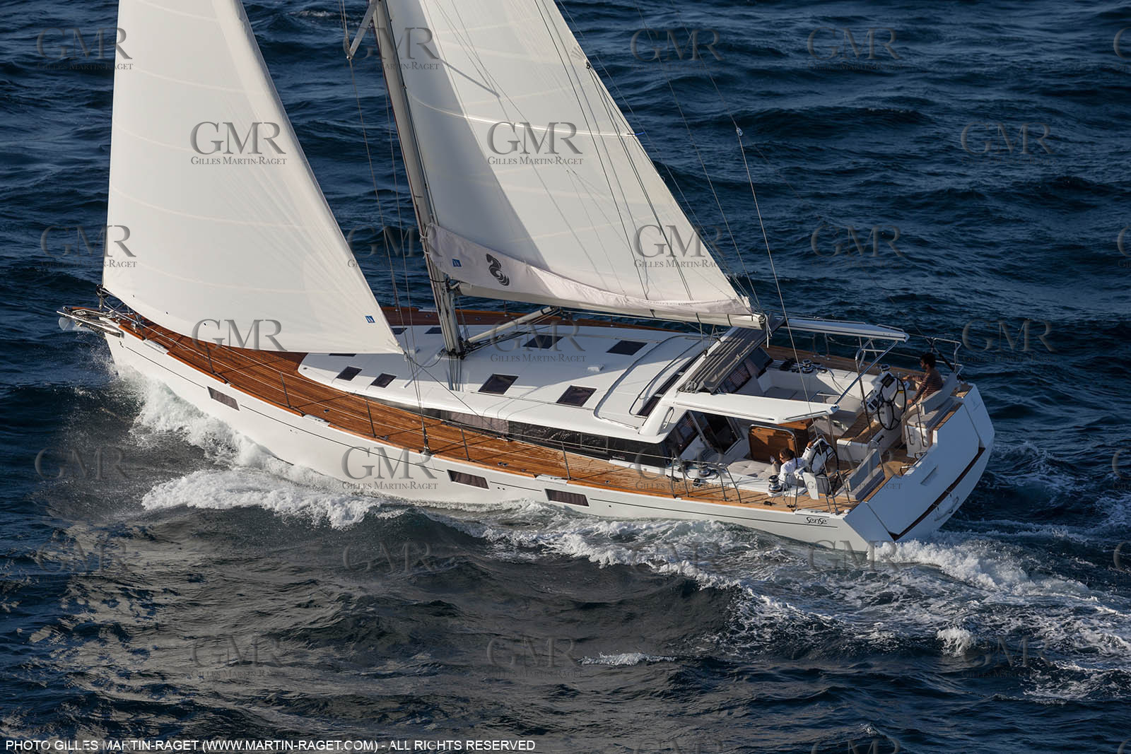 27 08 2016, Camaret-sur-mer (FRA,29), Chantier Bénéteau, Sense 57