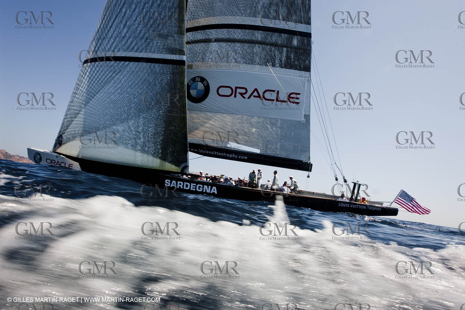 23 05 2010 - La Maddalena (ITA, Sardinia) Louis Vuitton Trophy - BMW ORACLE Racing - Racing Day 2