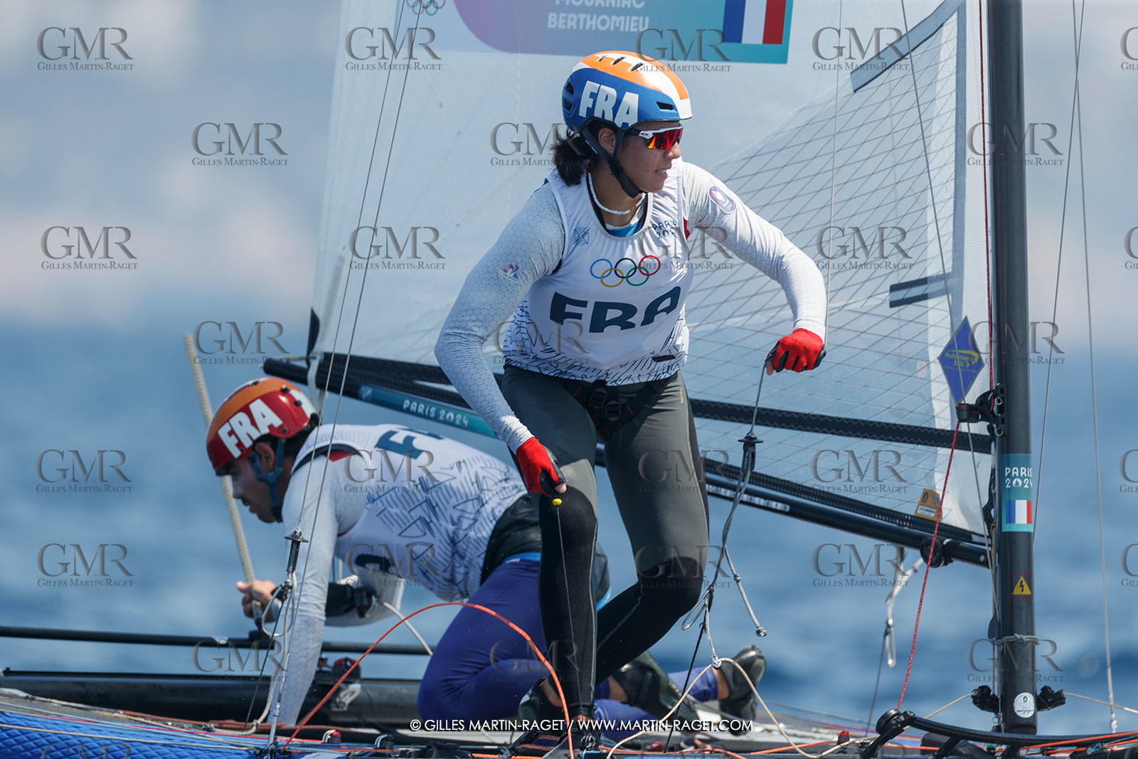 06 08 2024, Marseille (FRA), Paris 2024 Olympic Games, Sailing, Race Day 9