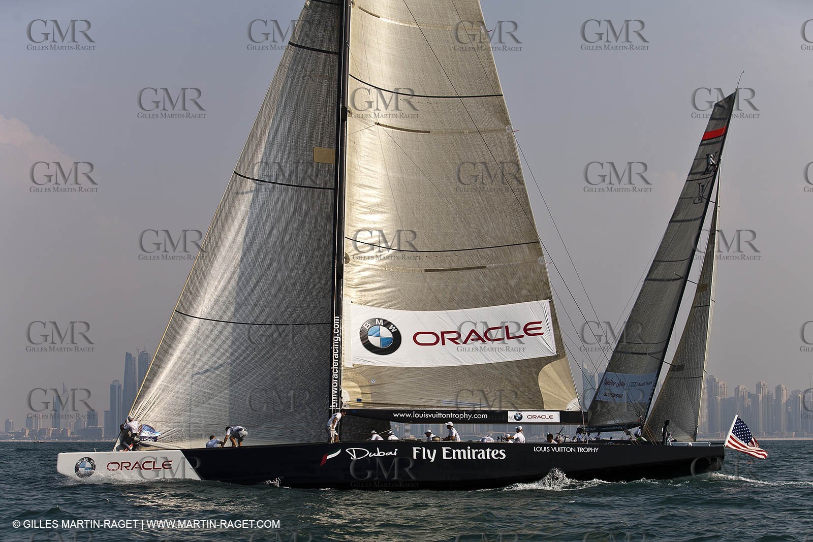23 11 2010 - Dubai (UAE) - Dubai Louis Vuitton Trophy - Round 2 -  BMW ORACLE Racing Vs Mascalzone Latino