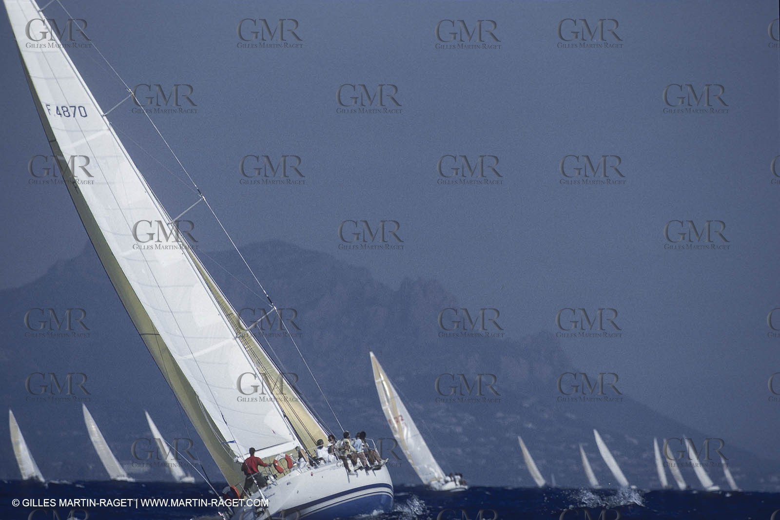 Sailing, Yacht Racing, Nioulargue, Voiles de Saint Tropez, Monohulls
