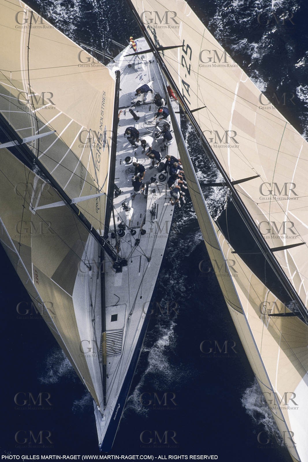 Sailing, Yacht Racing, America's Cup XXVIII, San Diego (USA,CA), 1992, Le Défi Français
