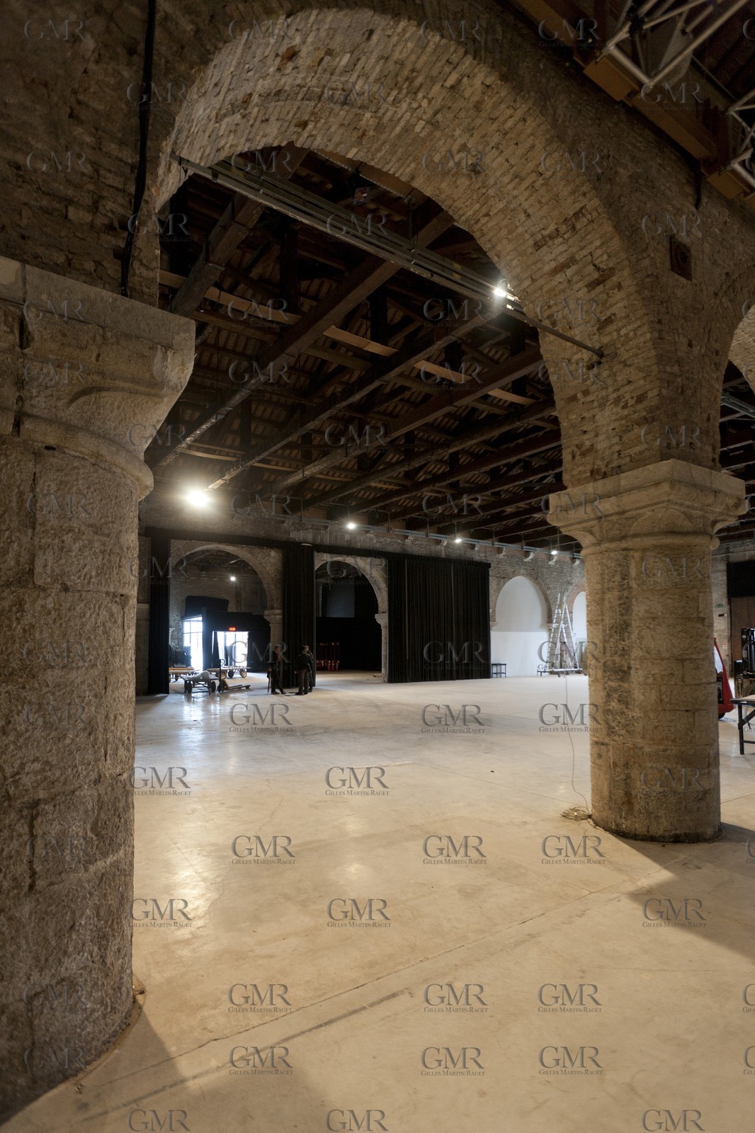 20 02 2012 - Venezia (ITA) - 34th America'sCup - Venezia 2012 America's Cup World Series - The Arsenale where the AC45 moorings, public village, media center and Club 45 will be located