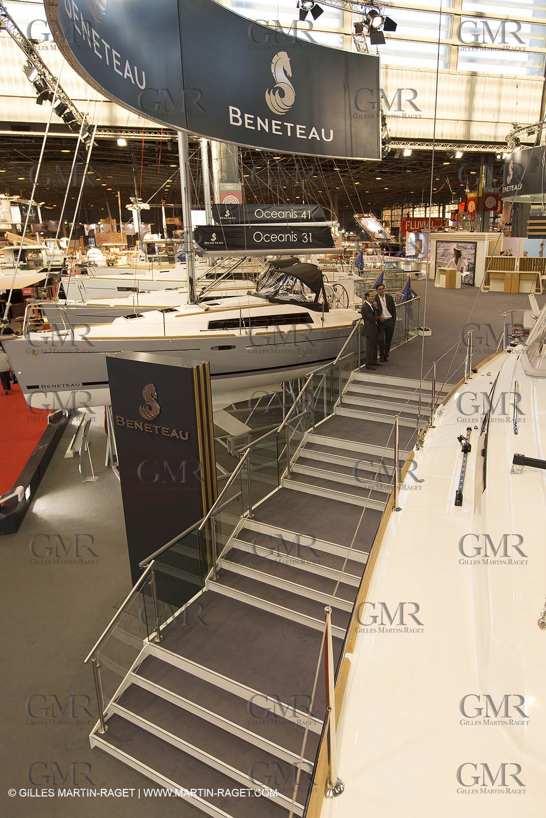 10 12 2013 - Paris (FRA,75) -Paris Boat Show - Beneteau booth