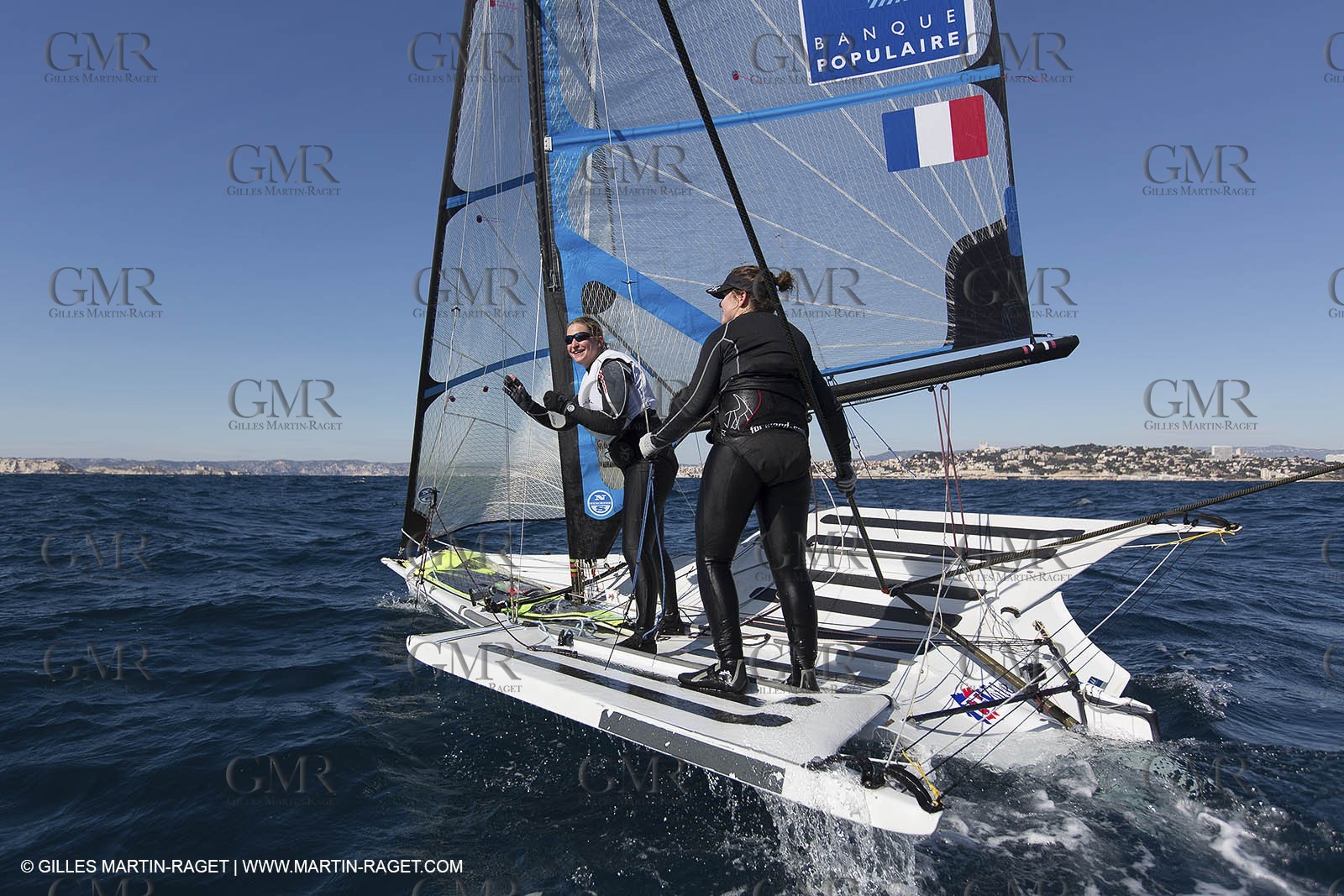 21 03 2013 - Marseille (FRA,13) - 49er FX test