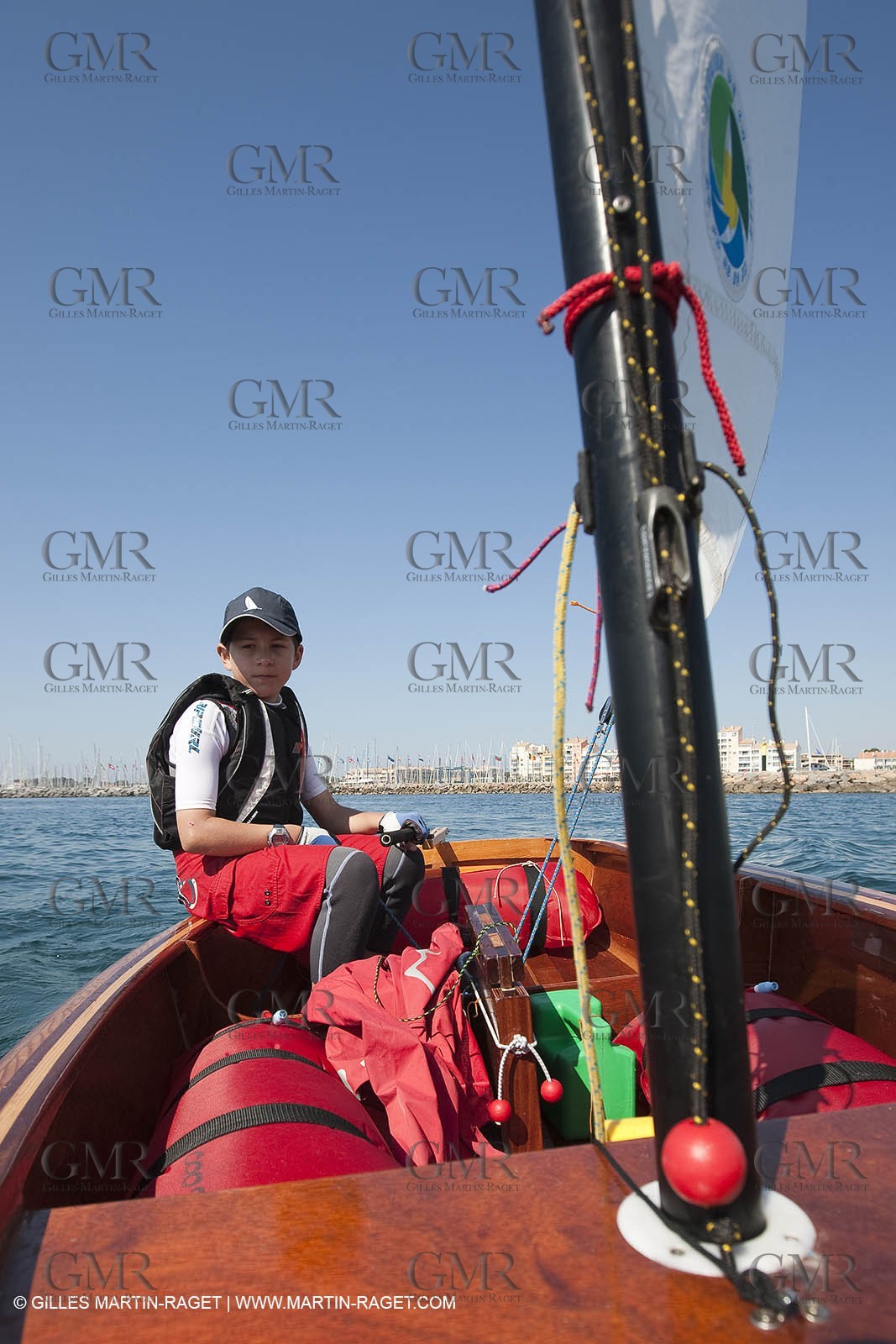 24 05 2010 - Hyères (FRA,83) - wooden optimist