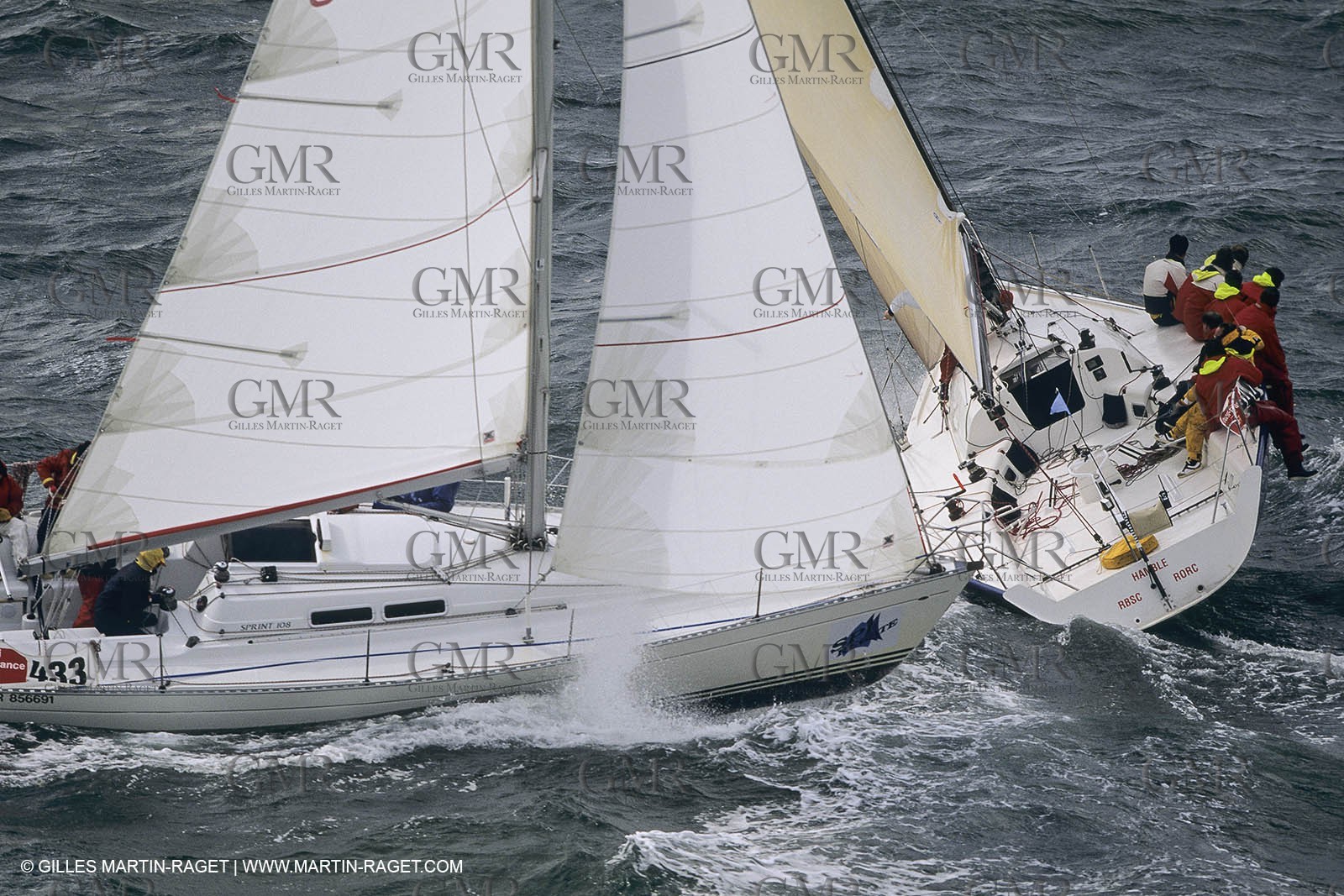 Sailing, Yacht Racing, Spi Ouest France, La Trinité sur mer (Britanny)