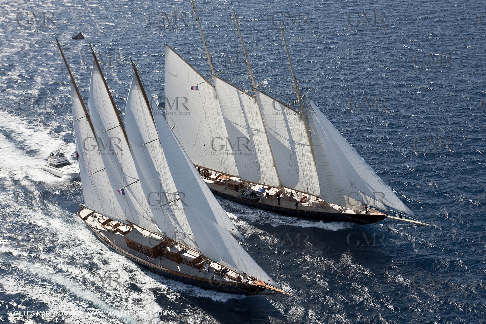 27 09 2010 - Saint Tropez (FRA,83) - Voiles de Saint Tropez - Creole vs Atlantic