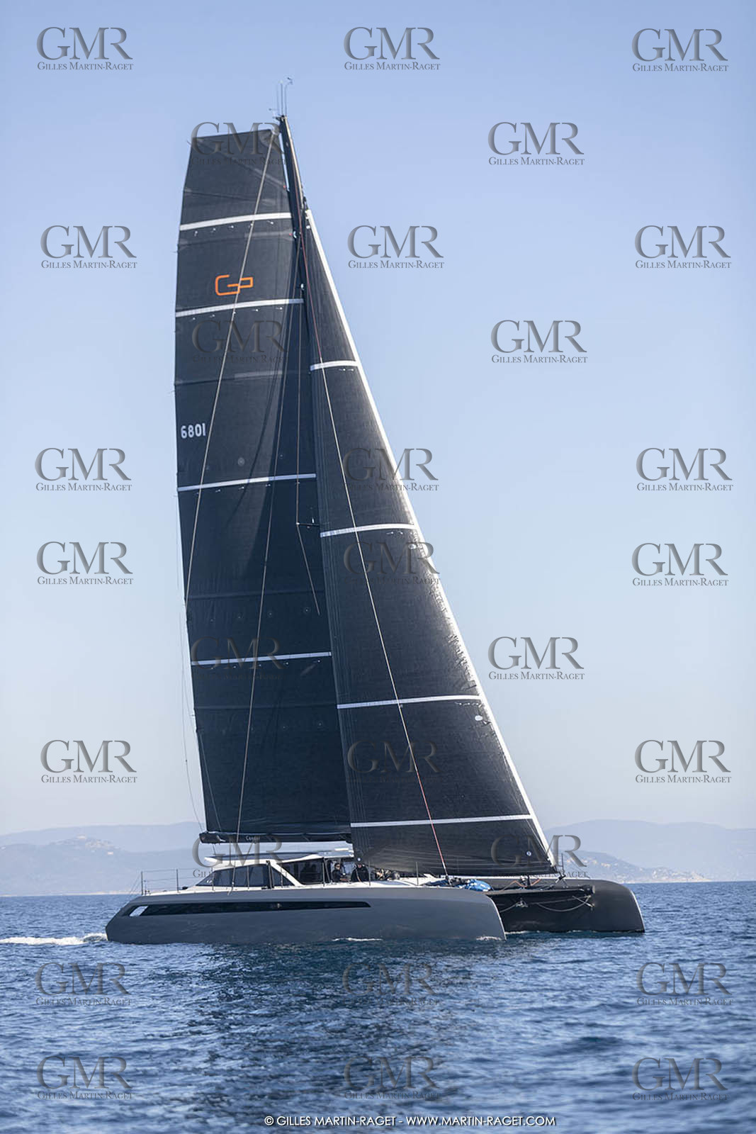 16 02 2019, Porquerolles (FRA,83), Gunboat 68 sail testing  3