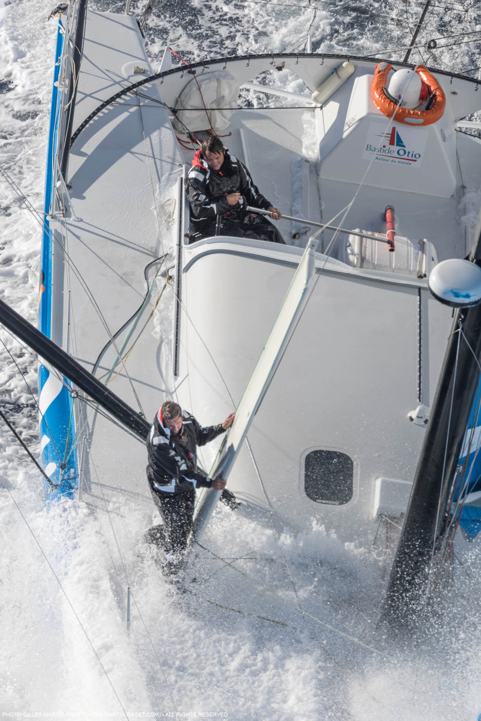 13 07 2017, Port Camargue (FRA,30), Transat Jacques Vabre 2017, Bastide Otio (Kito de Pavant, Yannick Bestaven), offshore trainings